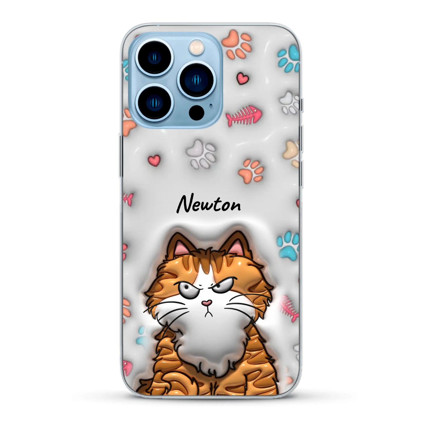 Süße Katzen (3D Optik) - Individuelle Handyhülle