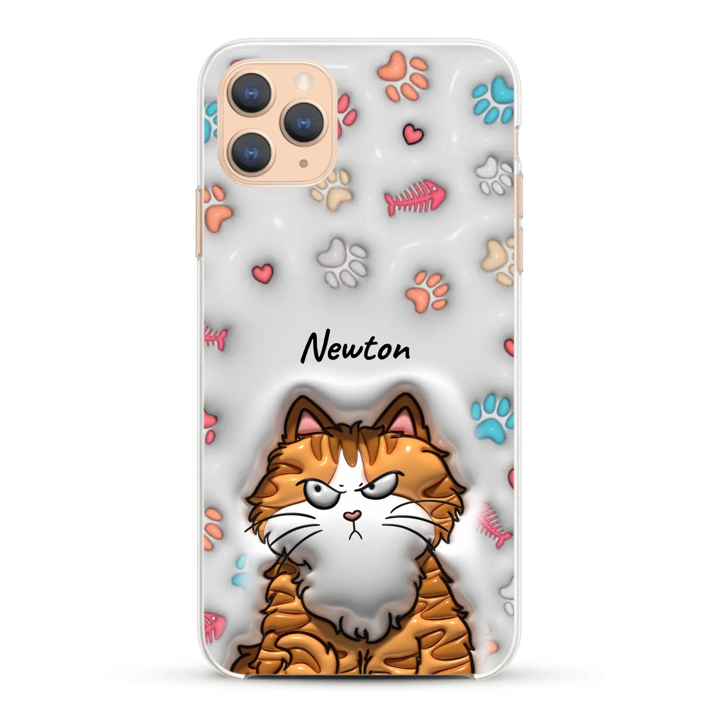 Süße Katzen (3D Optik) - Individuelle Handyhülle