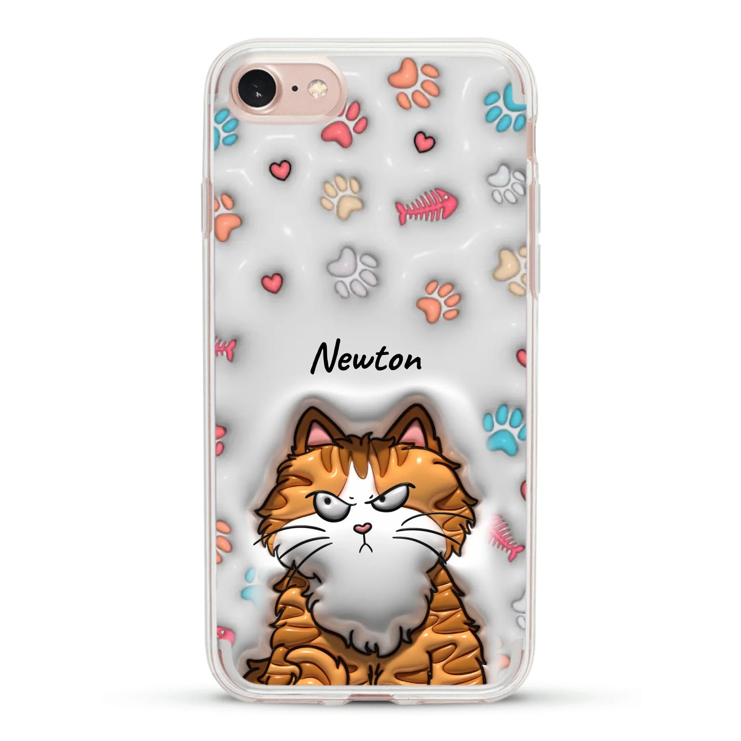 Süße Katzen (3D Optik) - Individuelle Handyhülle