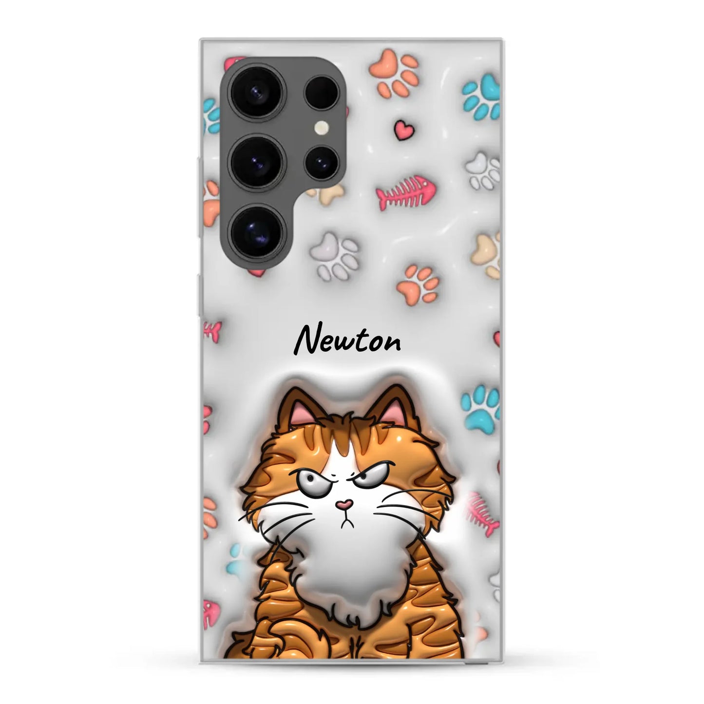 Süße Katzen (3D Optik) - Individuelle Handyhülle