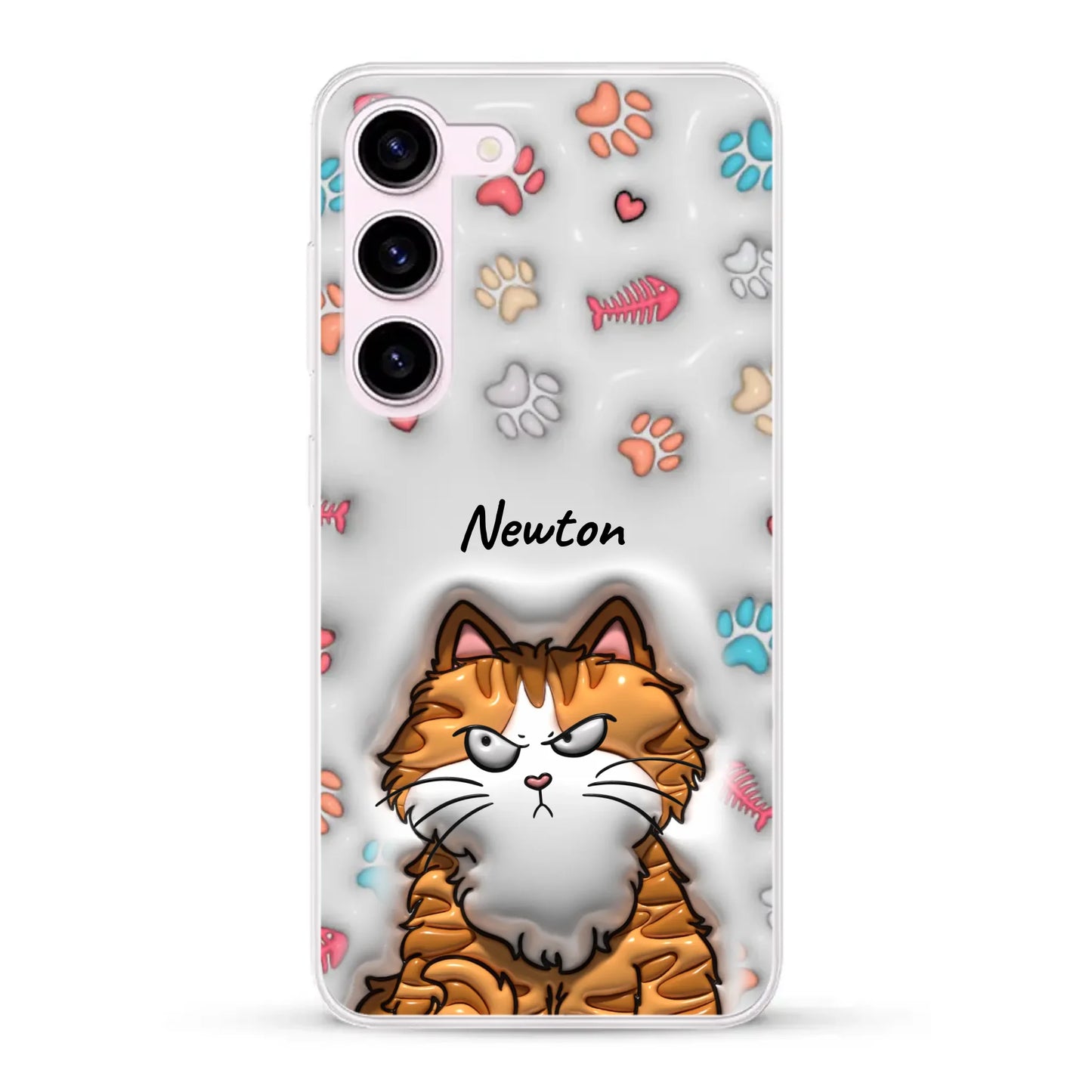 Süße Katzen (3D Optik) - Individuelle Handyhülle