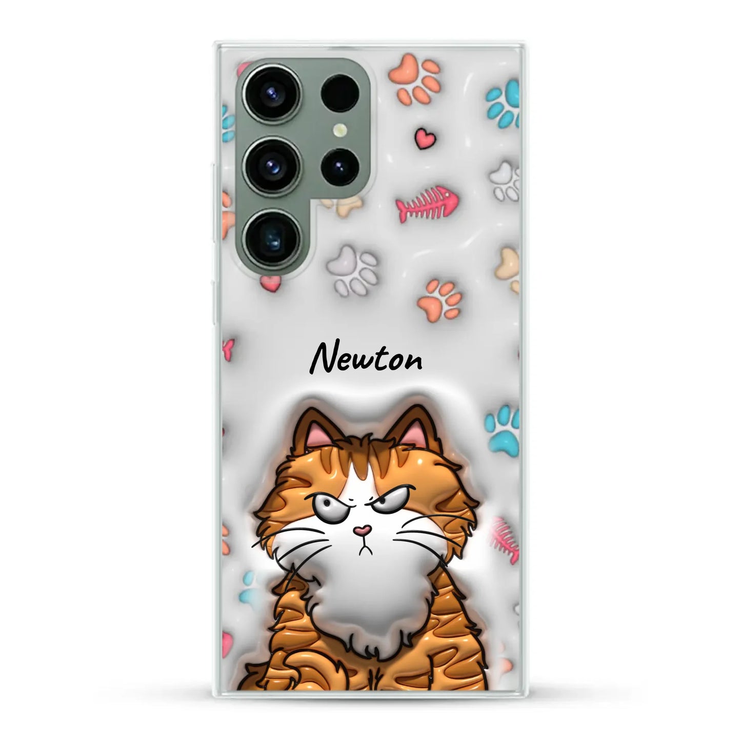 Süße Katzen (3D Optik) - Individuelle Handyhülle