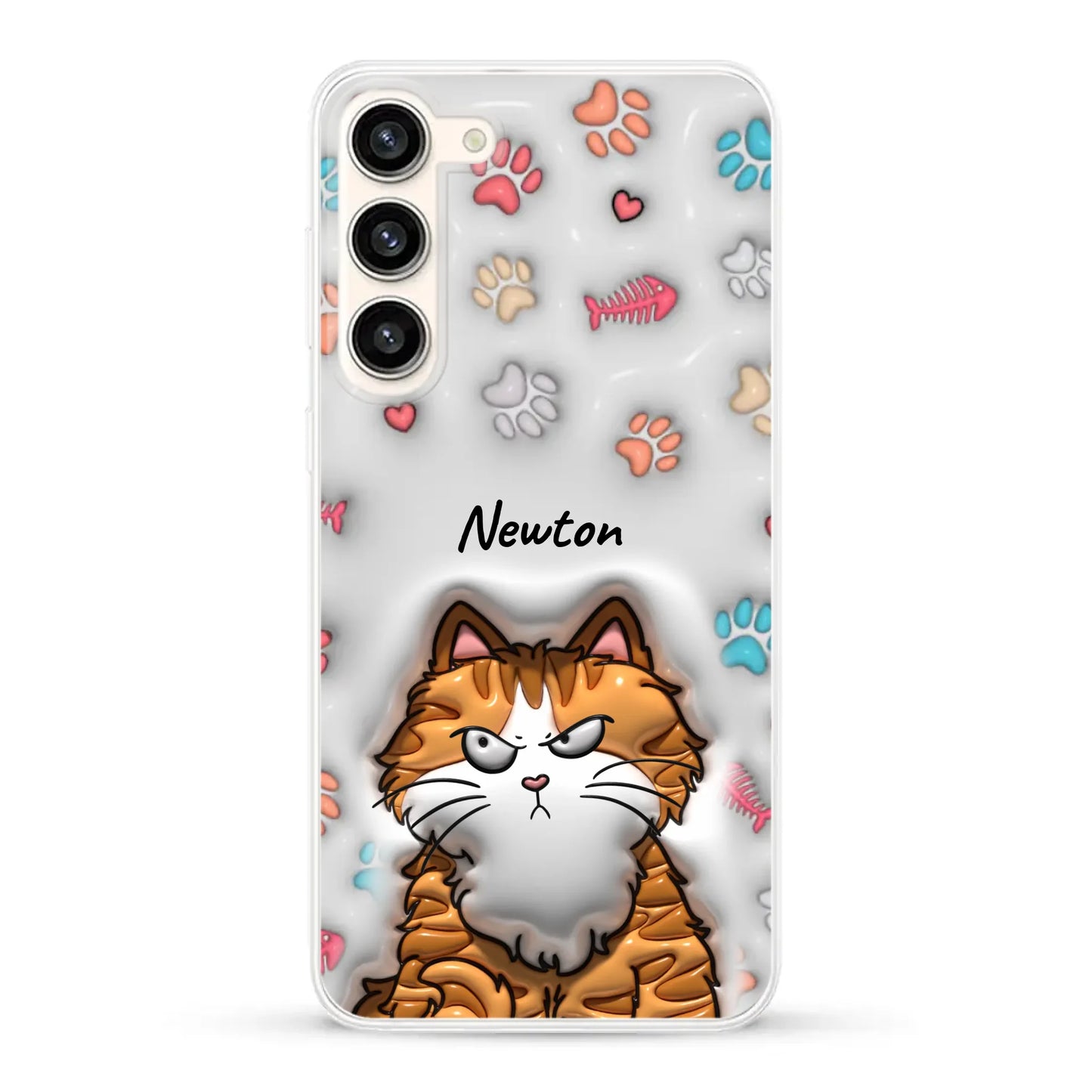 Süße Katzen (3D Optik) - Individuelle Handyhülle