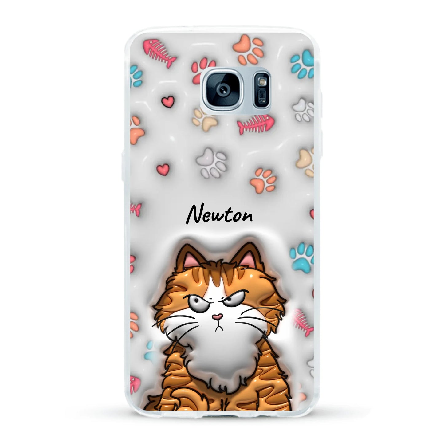 Süße Katzen (3D Optik) - Individuelle Handyhülle