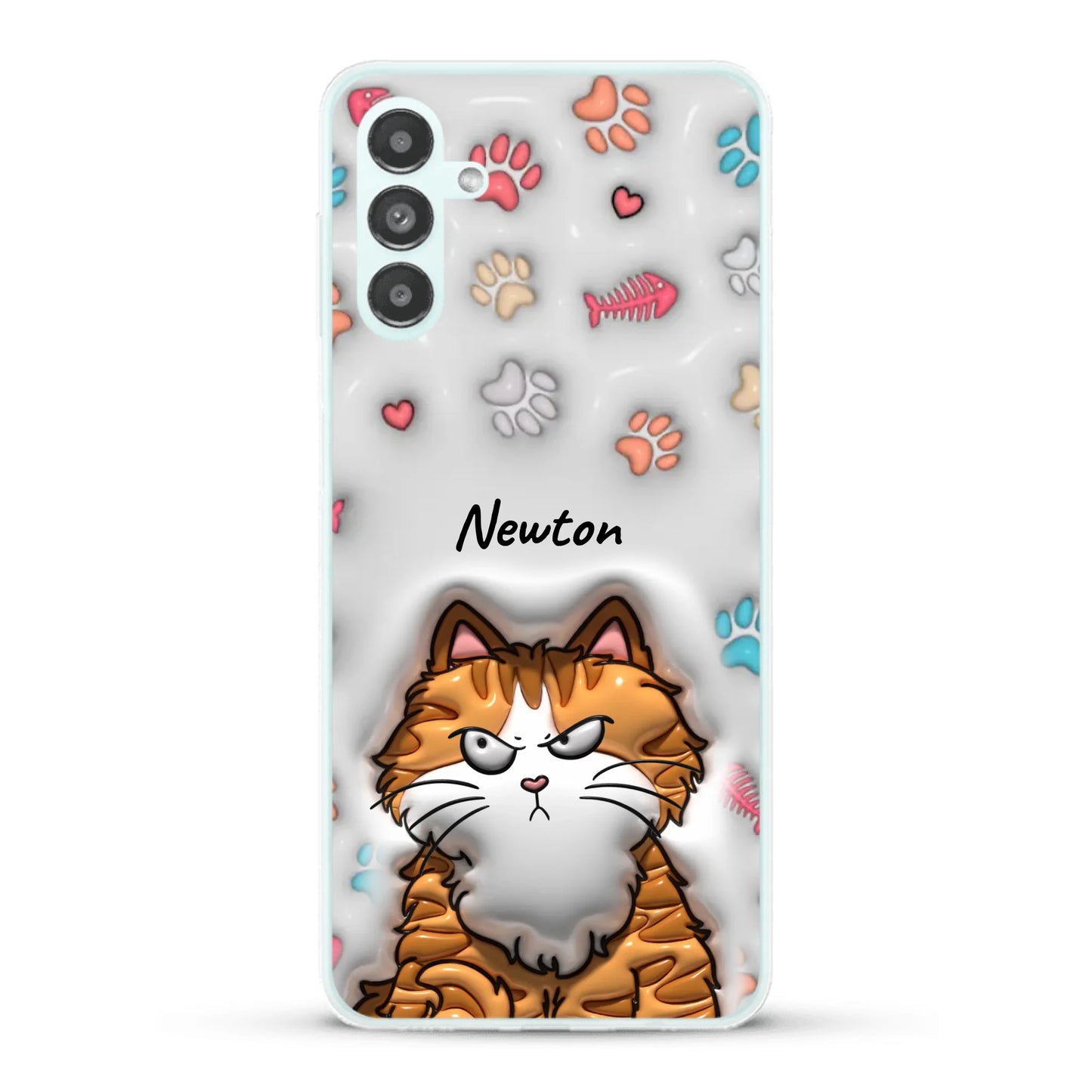 Süße Katzen (3D Optik) - Individuelle Handyhülle