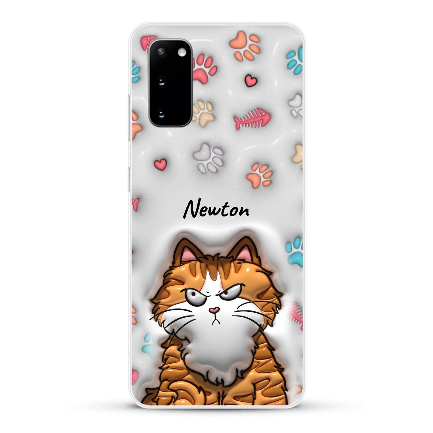 Süße Katzen (3D Optik) - Individuelle Handyhülle