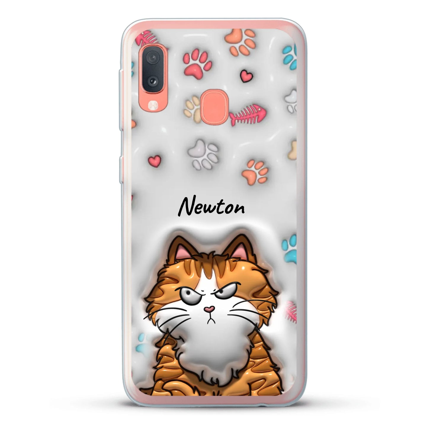 Süße Katzen (3D Optik) - Individuelle Handyhülle