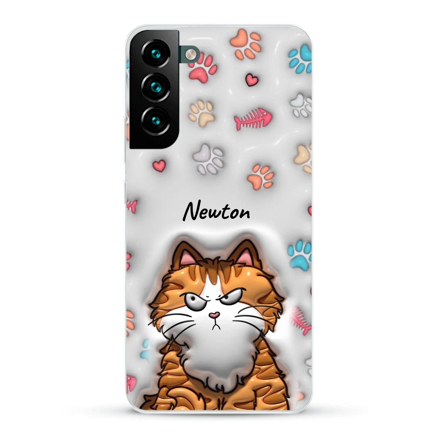 Süße Katzen (3D Optik) - Individuelle Handyhülle