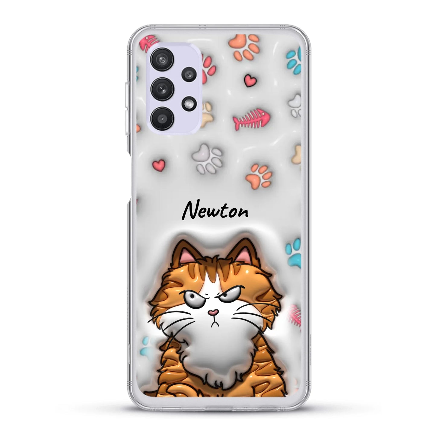 Süße Katzen (3D Optik) - Individuelle Handyhülle