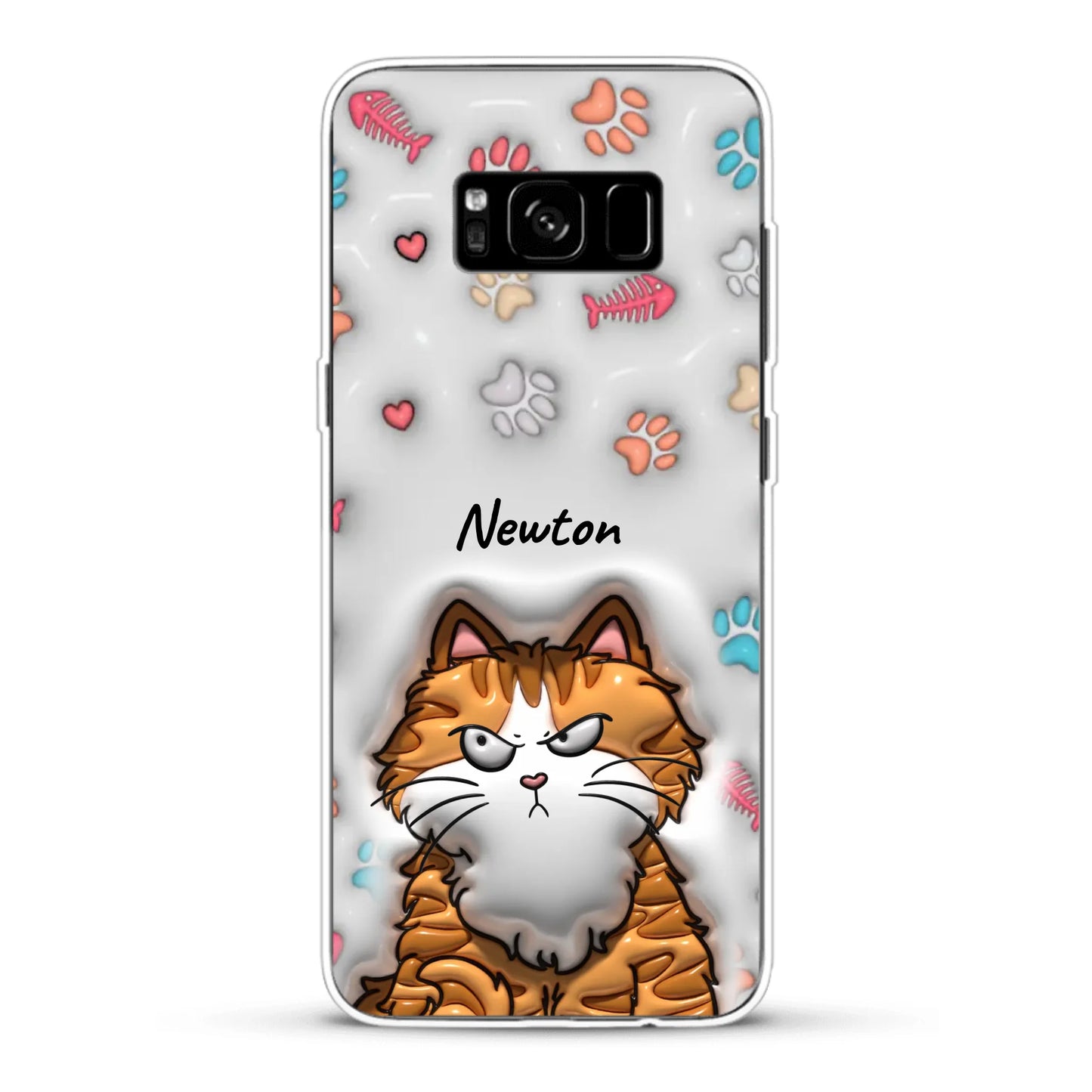 Süße Katzen (3D Optik) - Individuelle Handyhülle