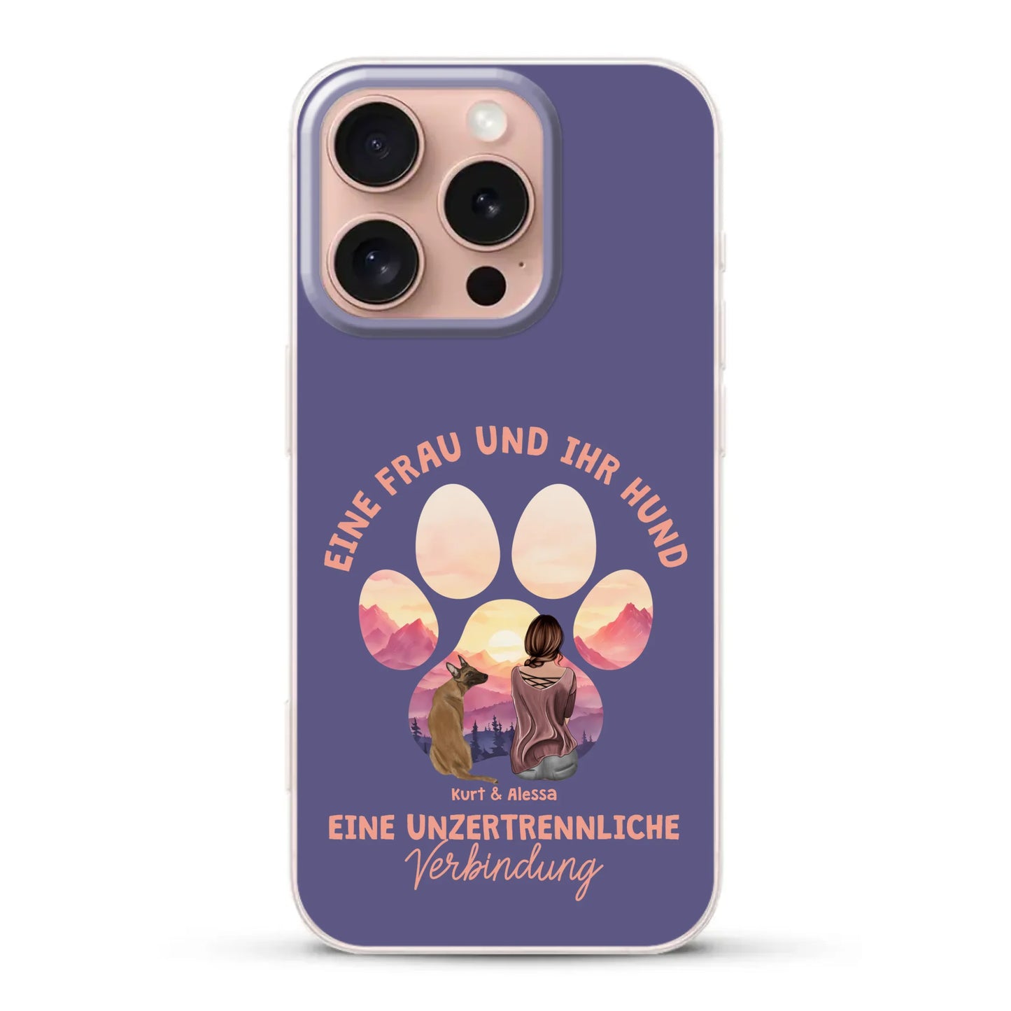 Unzertrennliche Verbindung - Individuelle Handyhülle