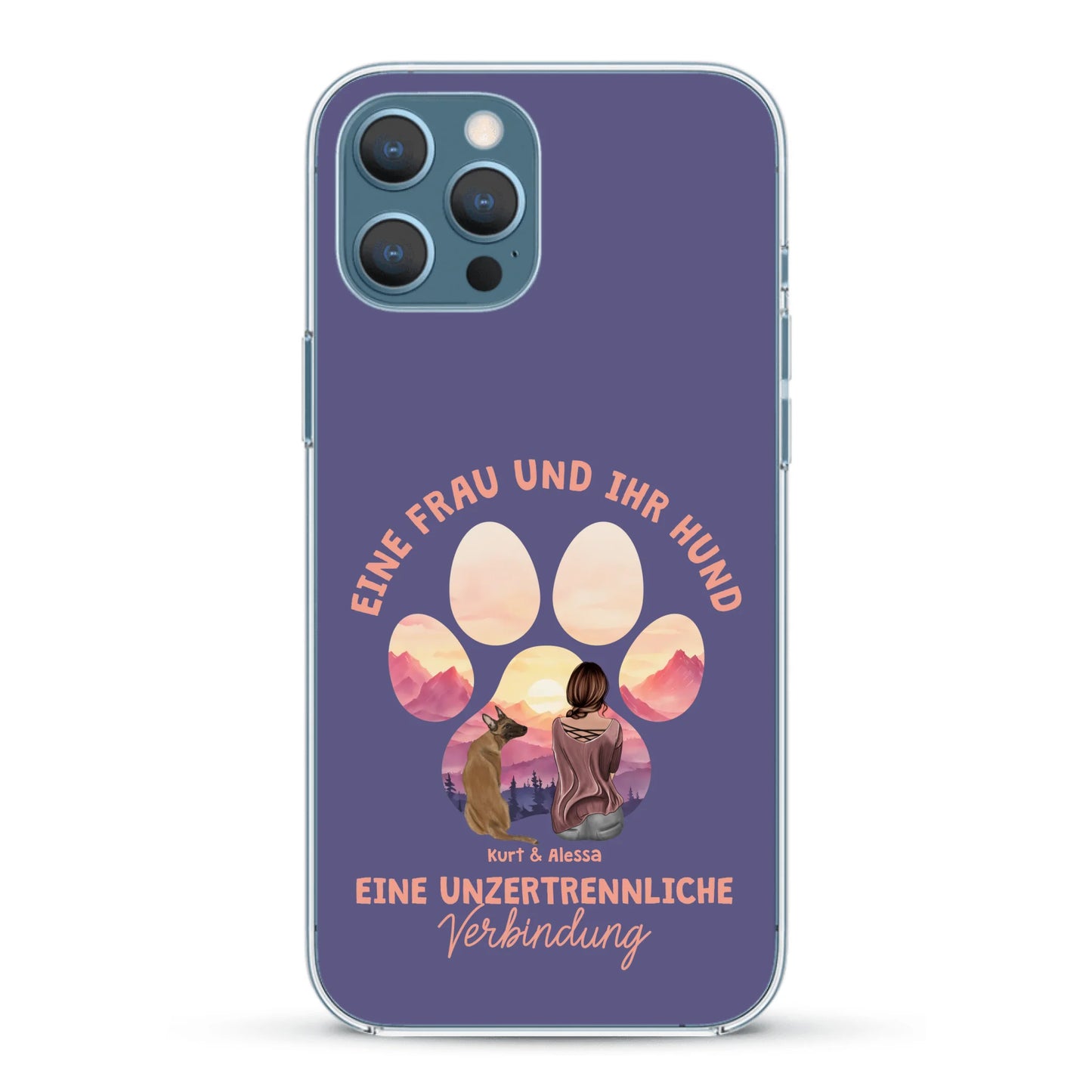 Unzertrennliche Verbindung - Individuelle Handyhülle
