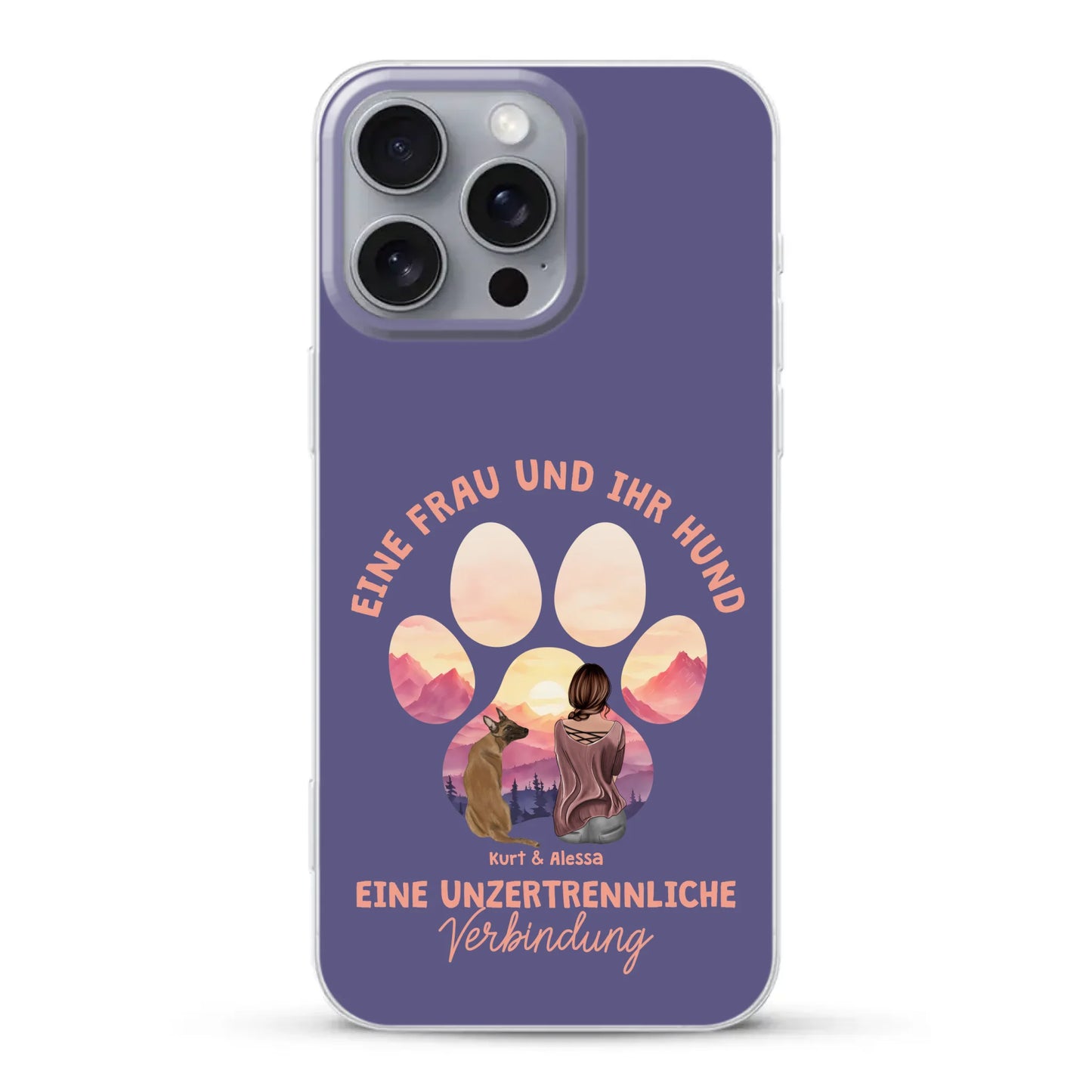 Unzertrennliche Verbindung - Individuelle Handyhülle