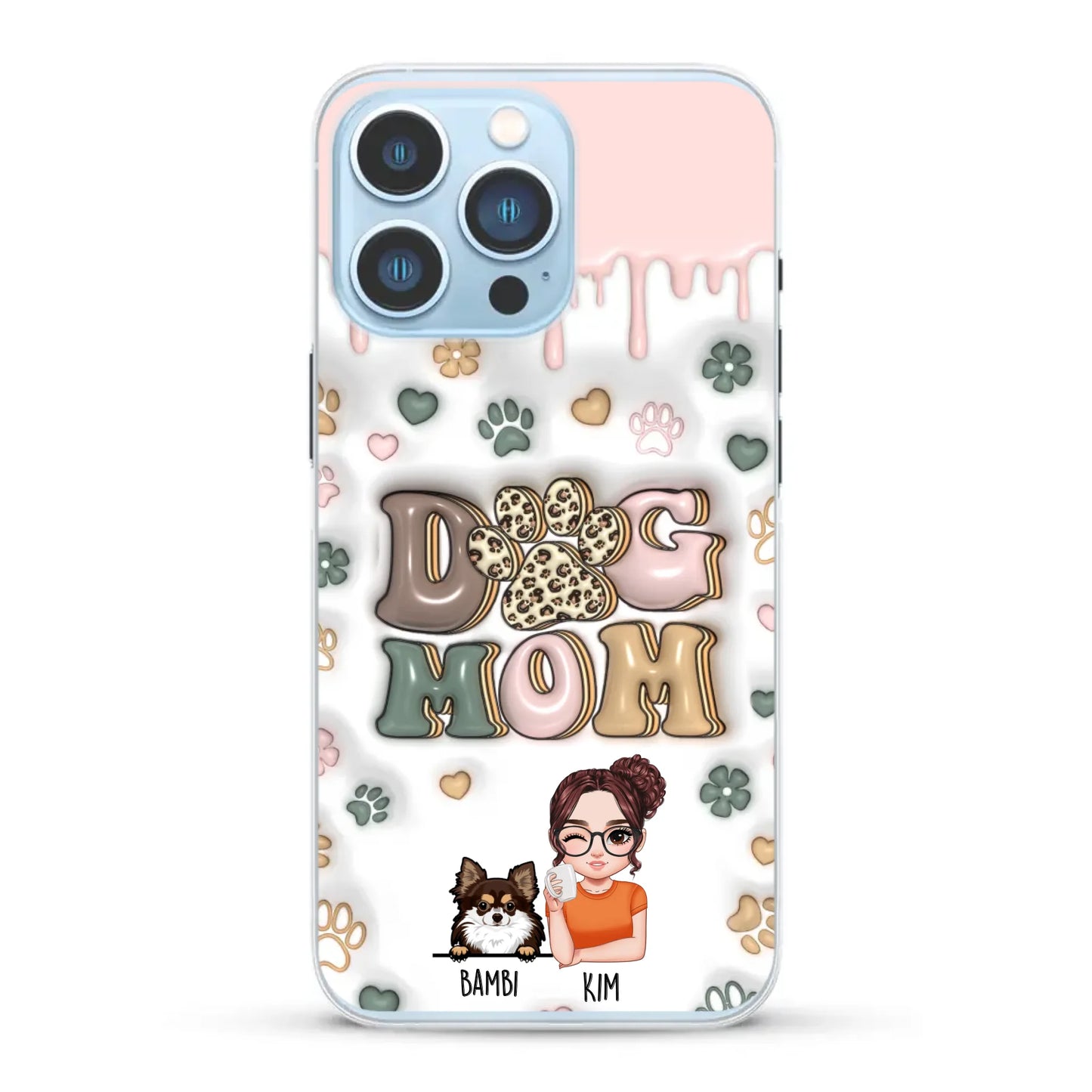 Petmom (3D Optik) - Individuelle Handyhülle