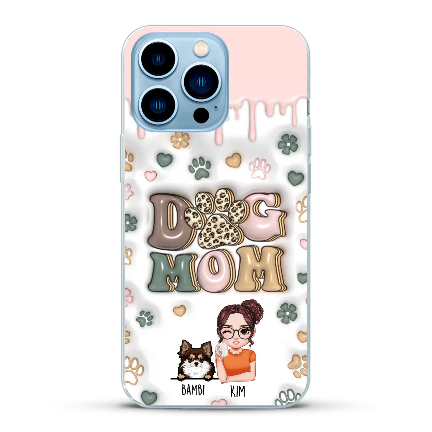 Petmom (3D Optik) - Individuelle Handyhülle