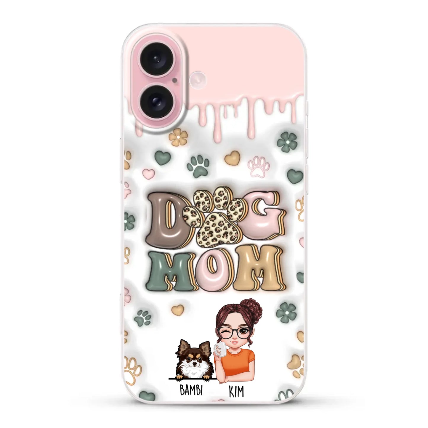 Petmom (3D Optik) - Individuelle Handyhülle