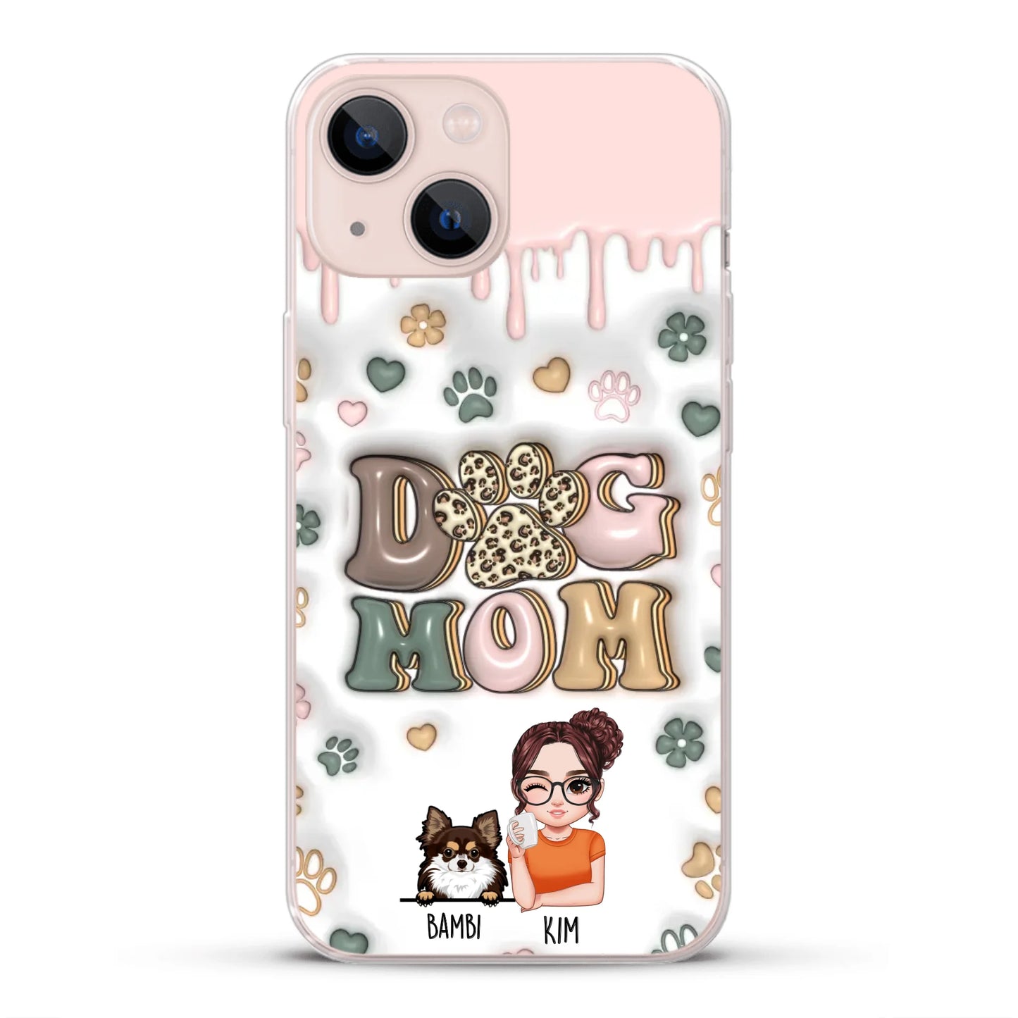 Petmom (3D Optik) - Individuelle Handyhülle