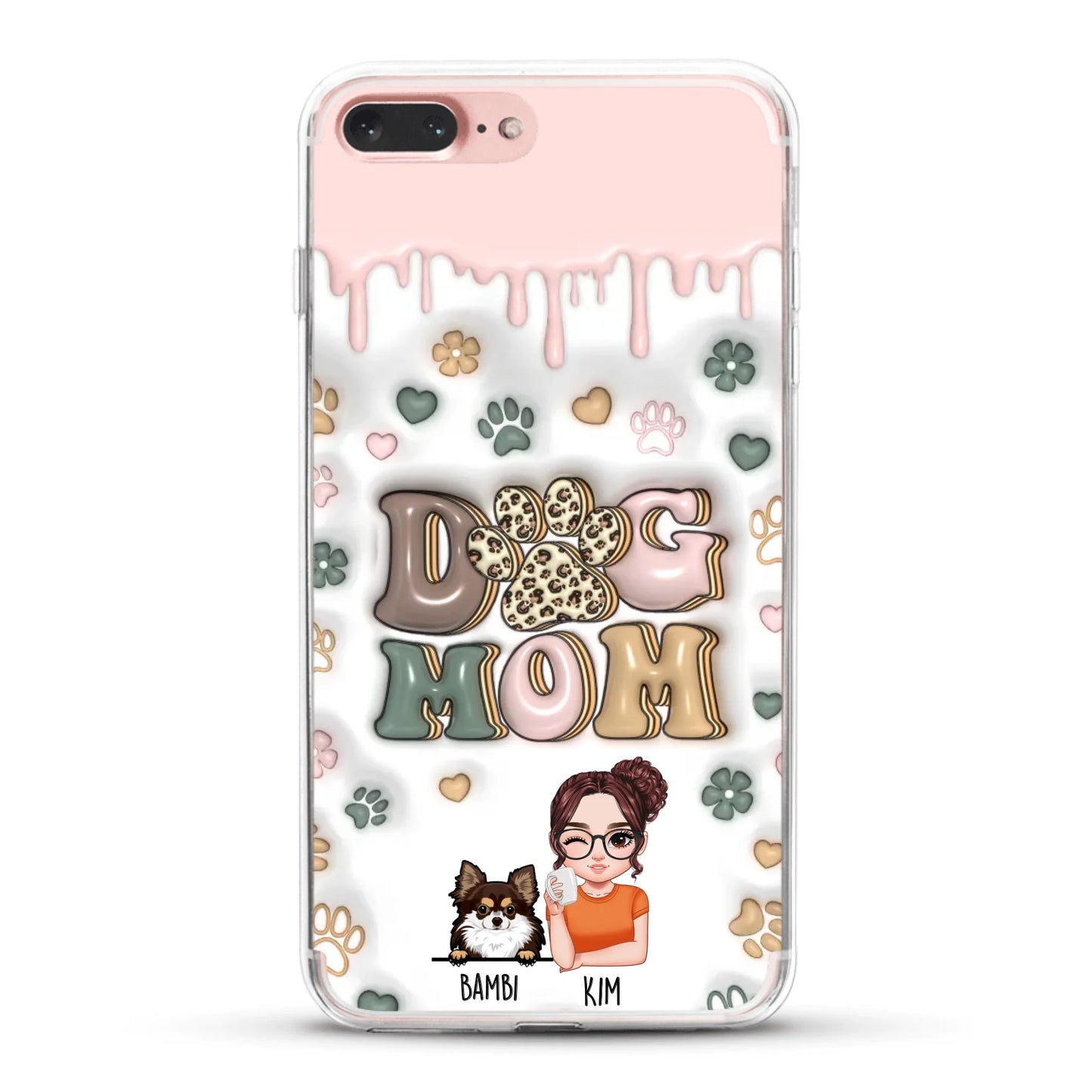 Petmom (3D Optik) - Individuelle Handyhülle