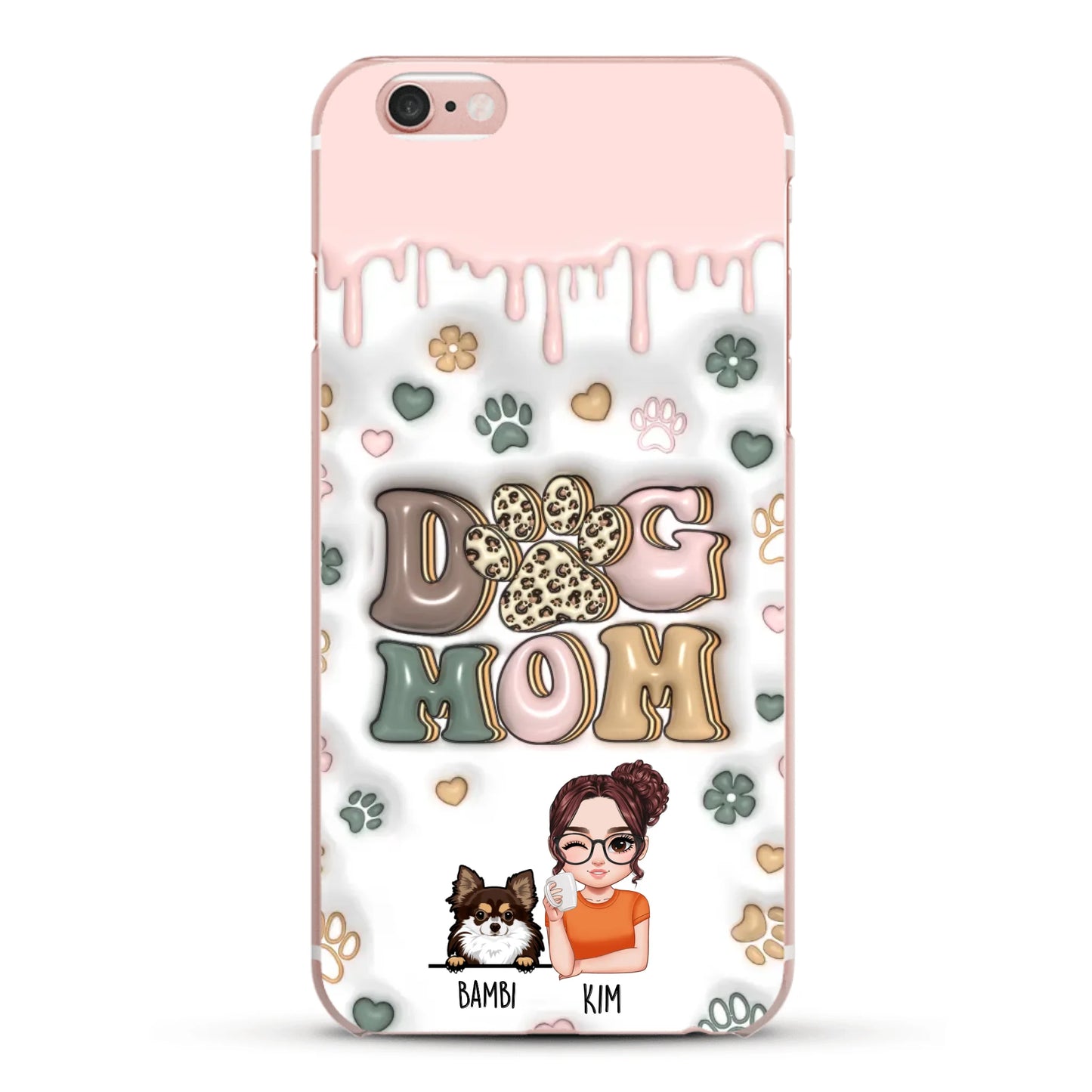 Petmom (3D Optik) - Individuelle Handyhülle