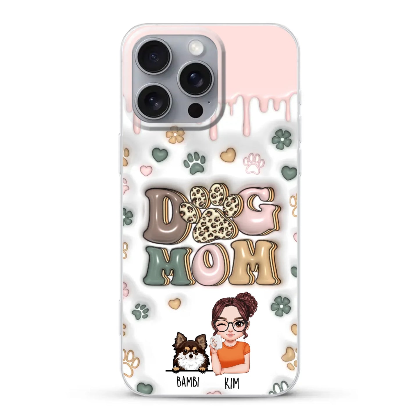Petmom (3D Optik) - Individuelle Handyhülle
