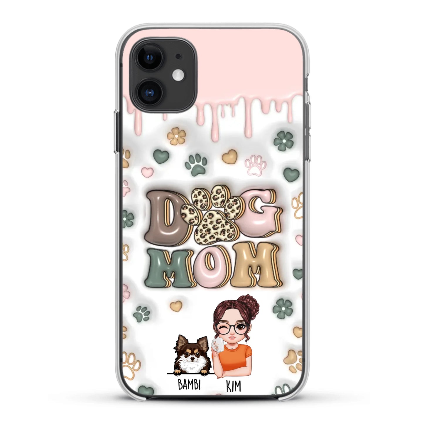 Petmom (3D Optik) - Individuelle Handyhülle