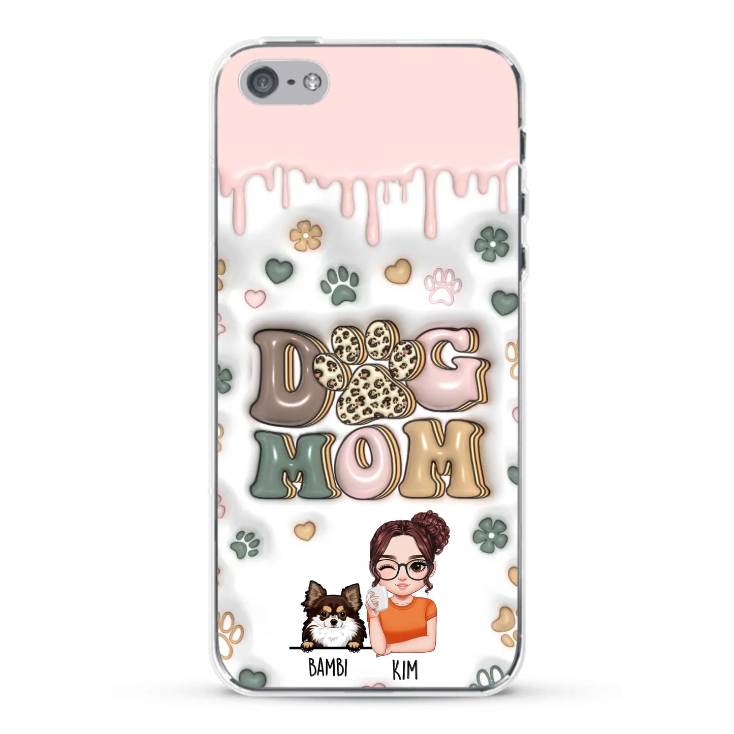 Petmom (3D Optik) - Individuelle Handyhülle
