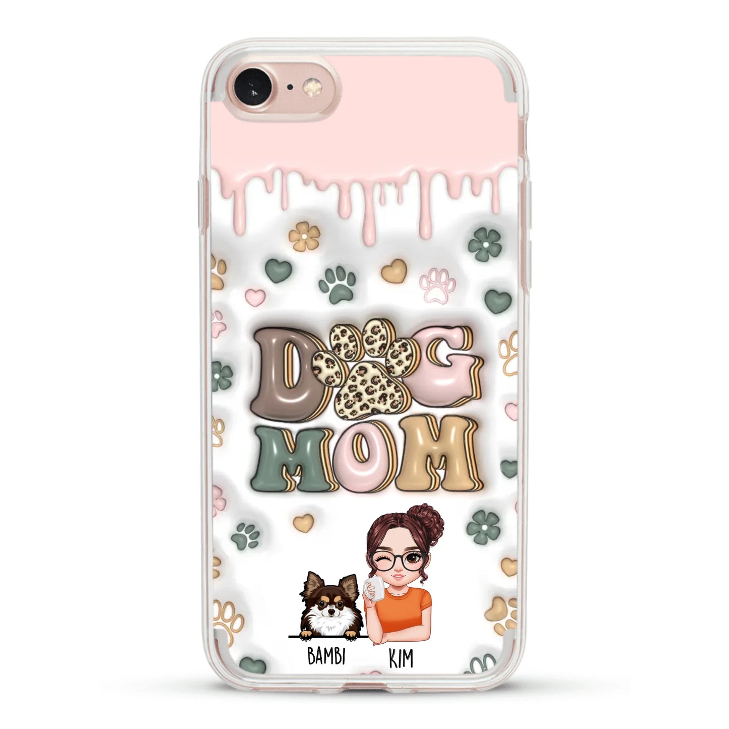 Petmom (3D Optik) - Individuelle Handyhülle