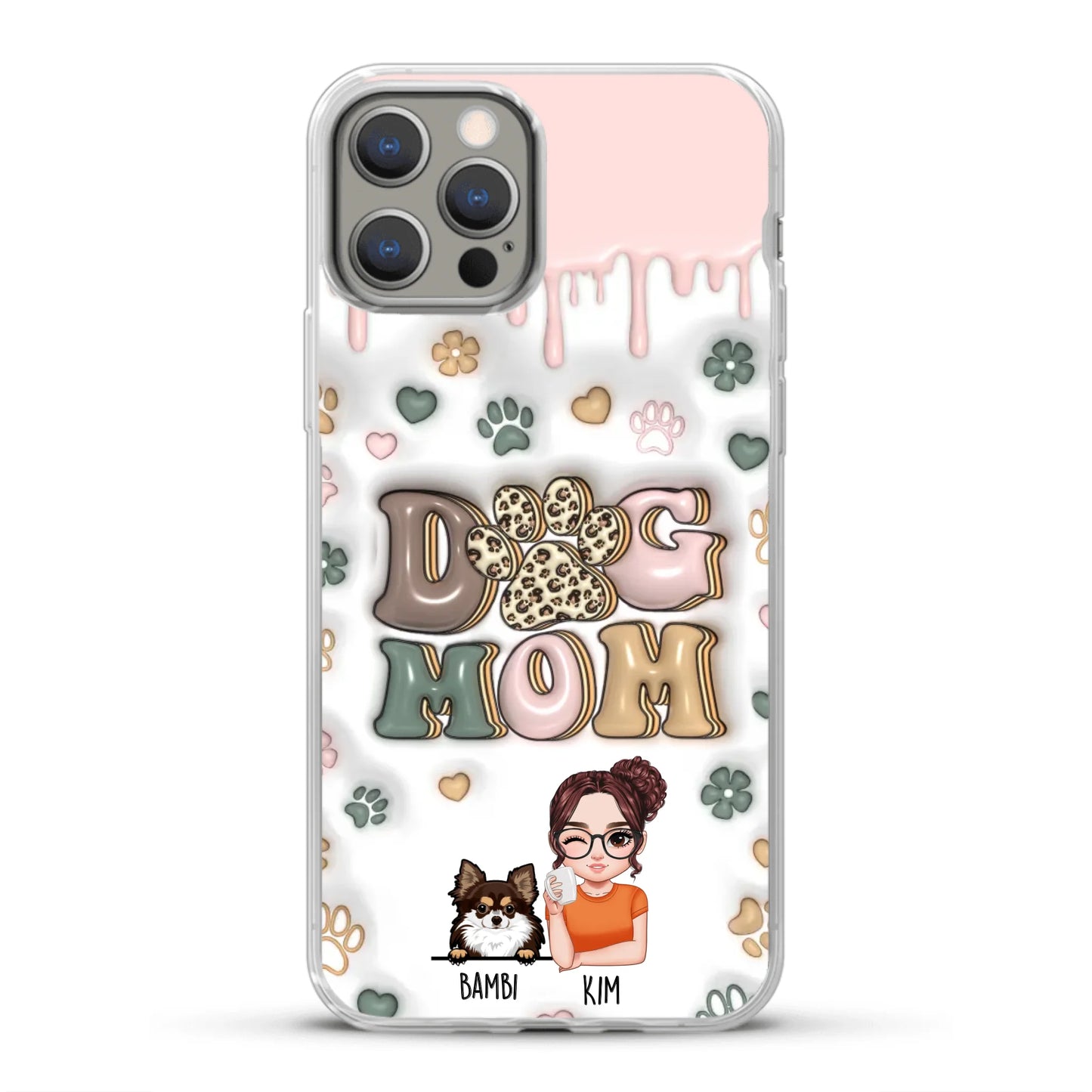 Petmom (3D Optik) - Individuelle Handyhülle