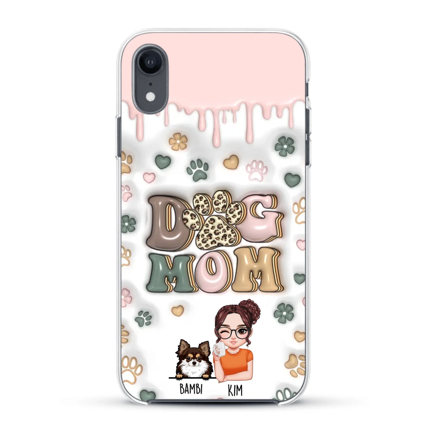 Petmom (3D Optik) - Individuelle Handyhülle