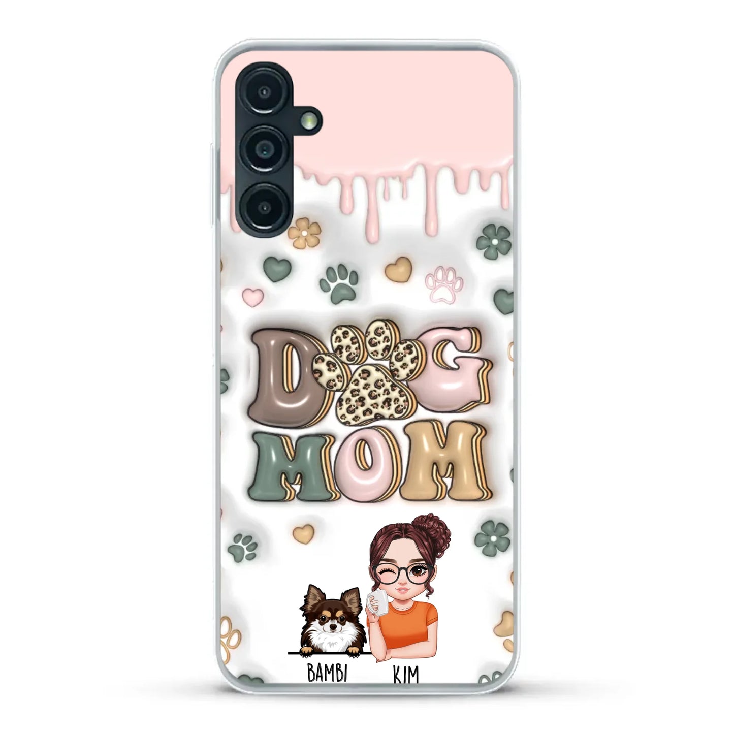 Petmom (3D Optik) - Individuelle Handyhülle