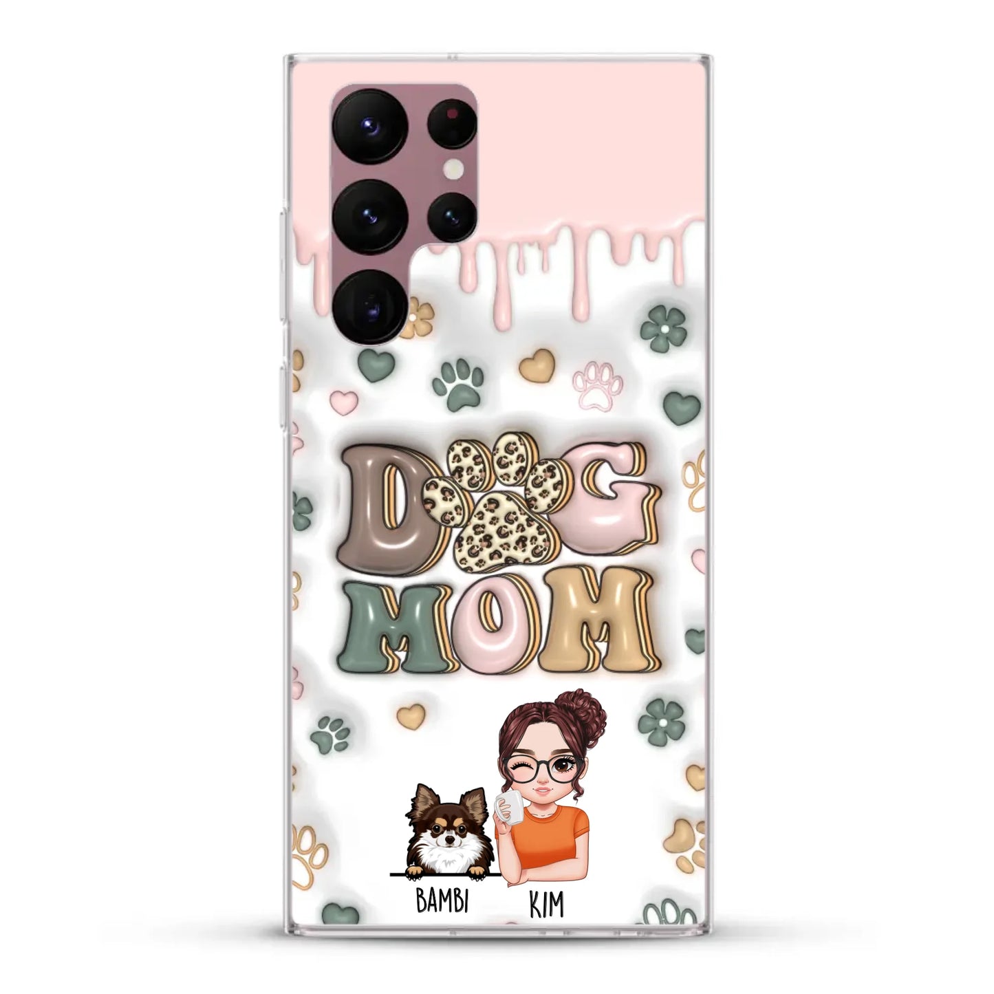 Petmom (3D Optik) - Individuelle Handyhülle