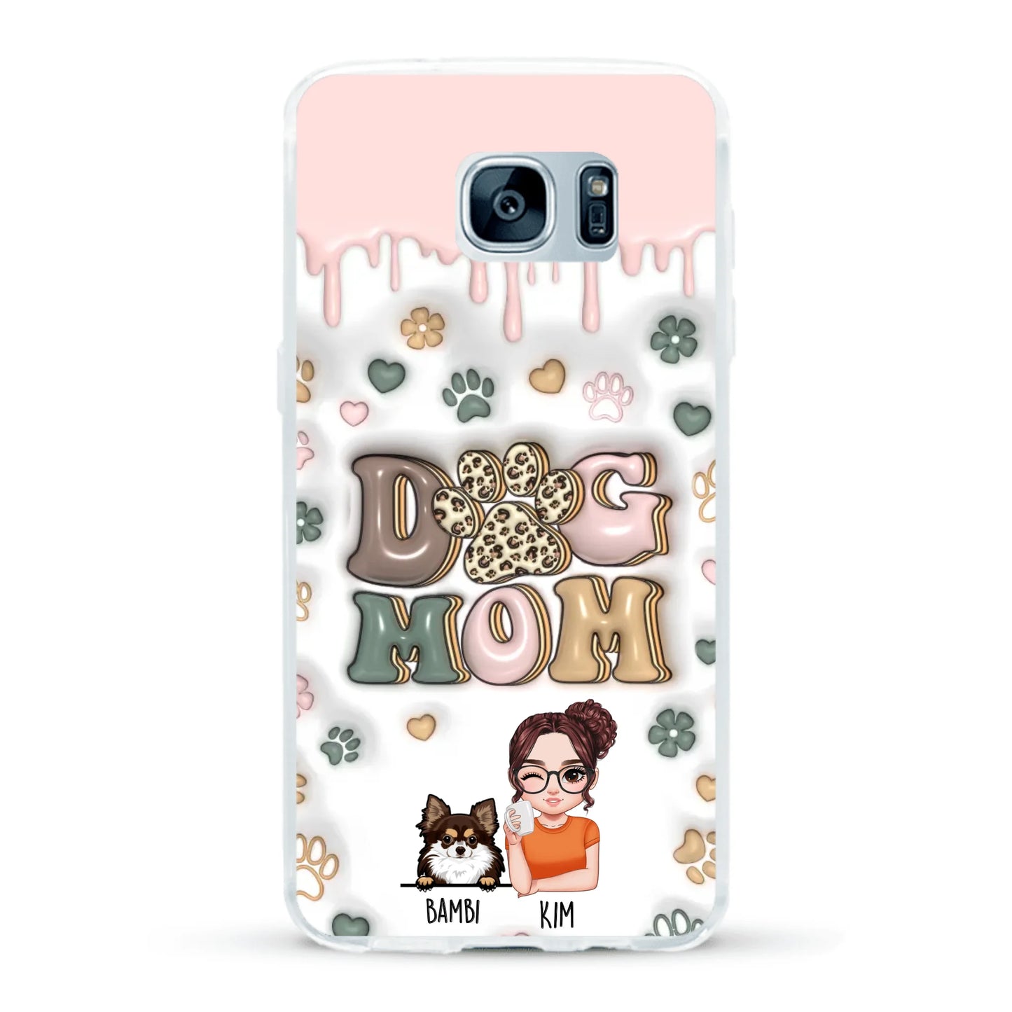 Petmom (3D Optik) - Individuelle Handyhülle