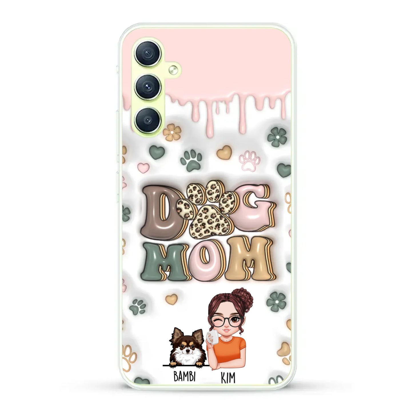 Petmom (3D Optik) - Individuelle Handyhülle