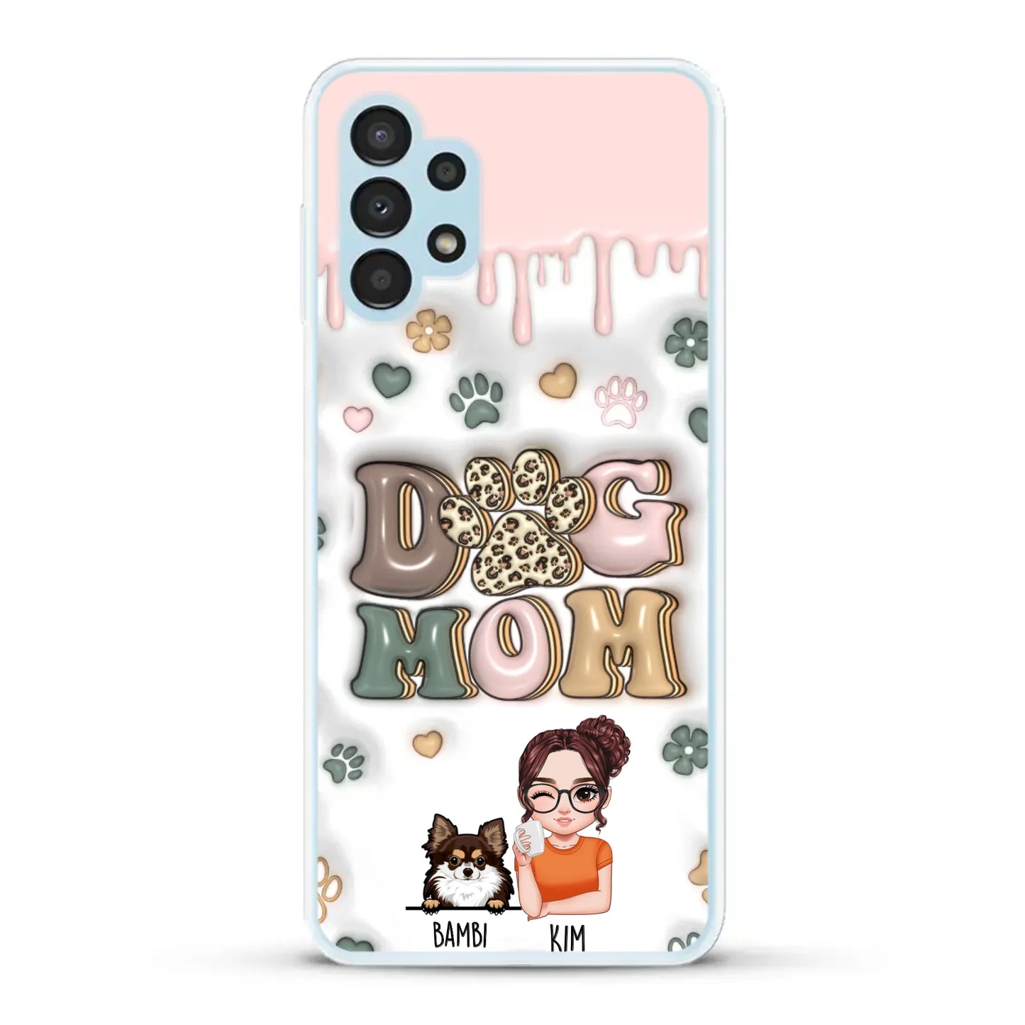 Petmom (3D Optik) - Individuelle Handyhülle