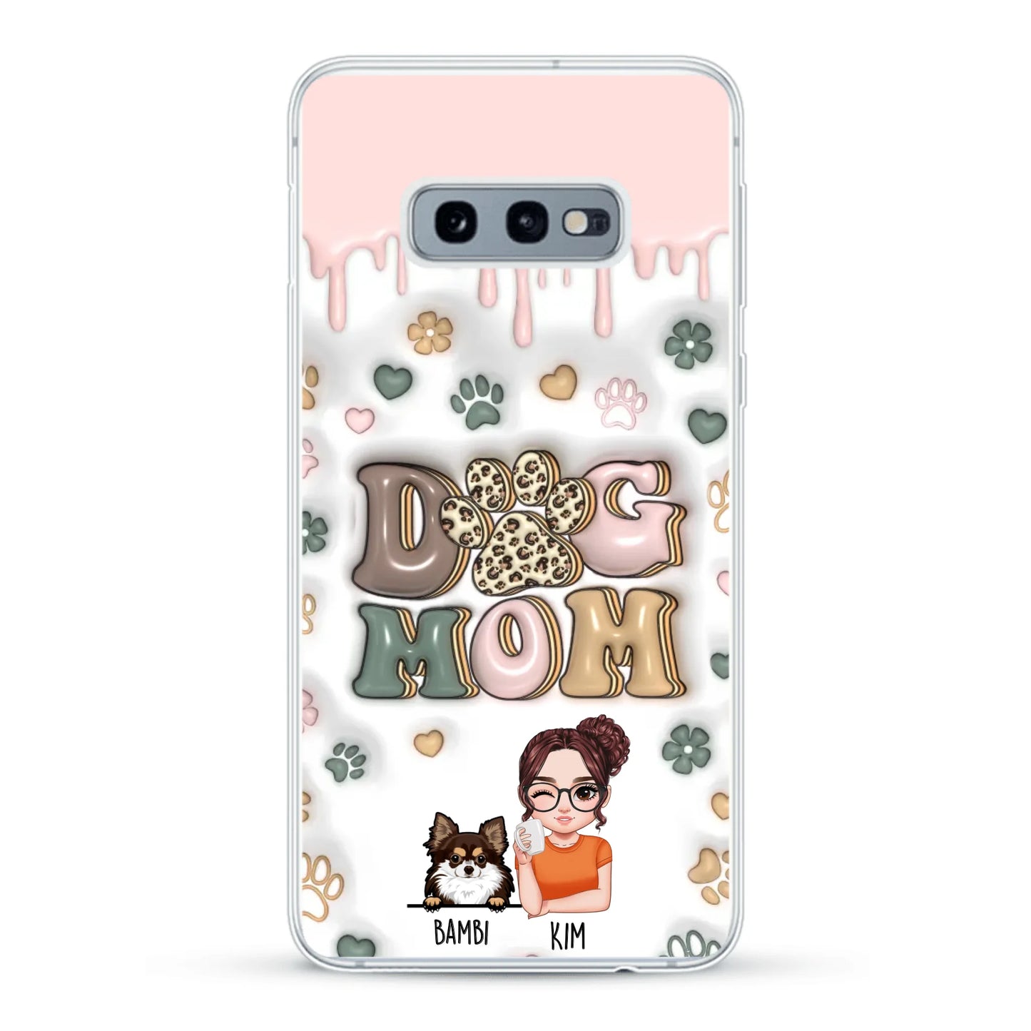 Petmom (3D Optik) - Individuelle Handyhülle