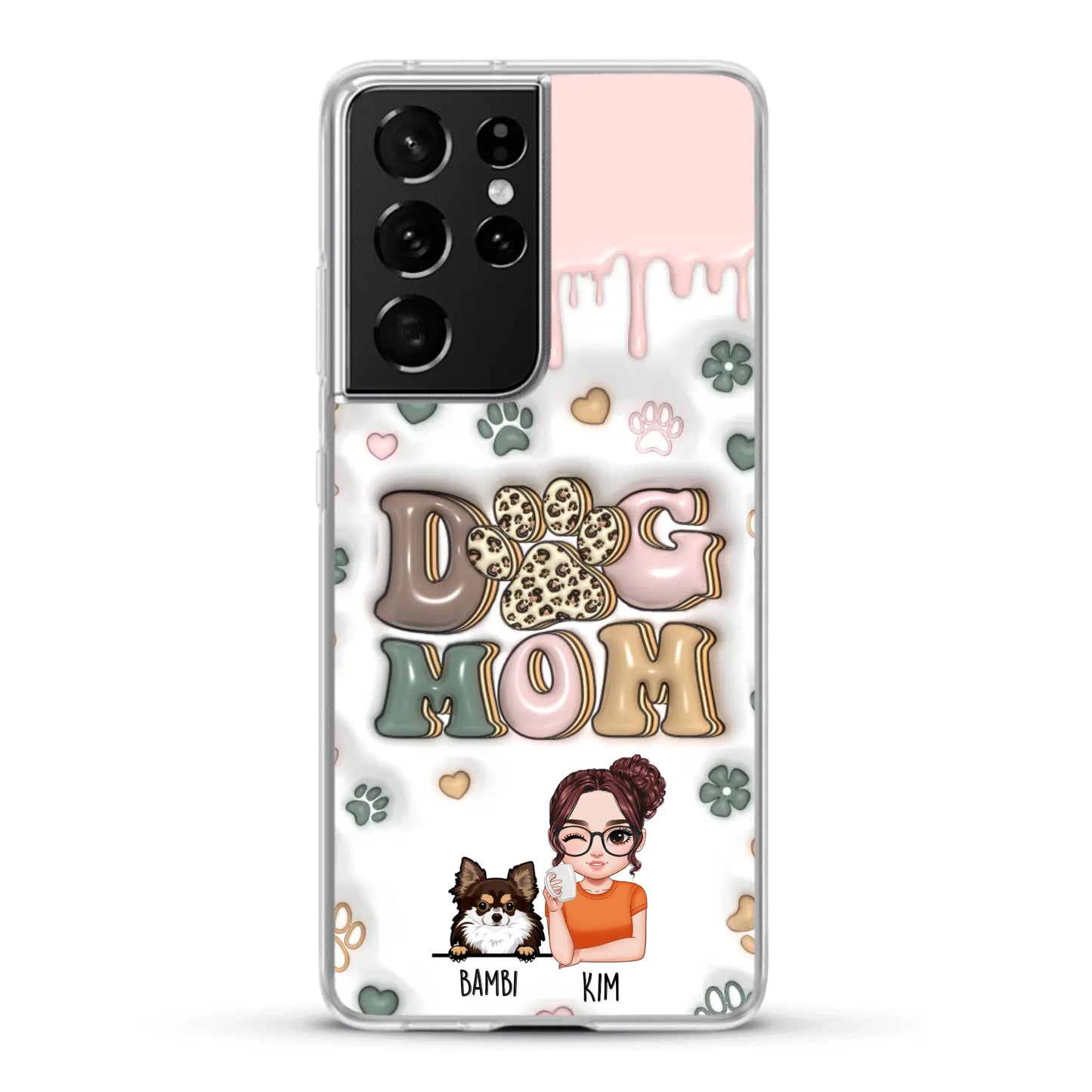 Petmom (3D Optik) - Individuelle Handyhülle