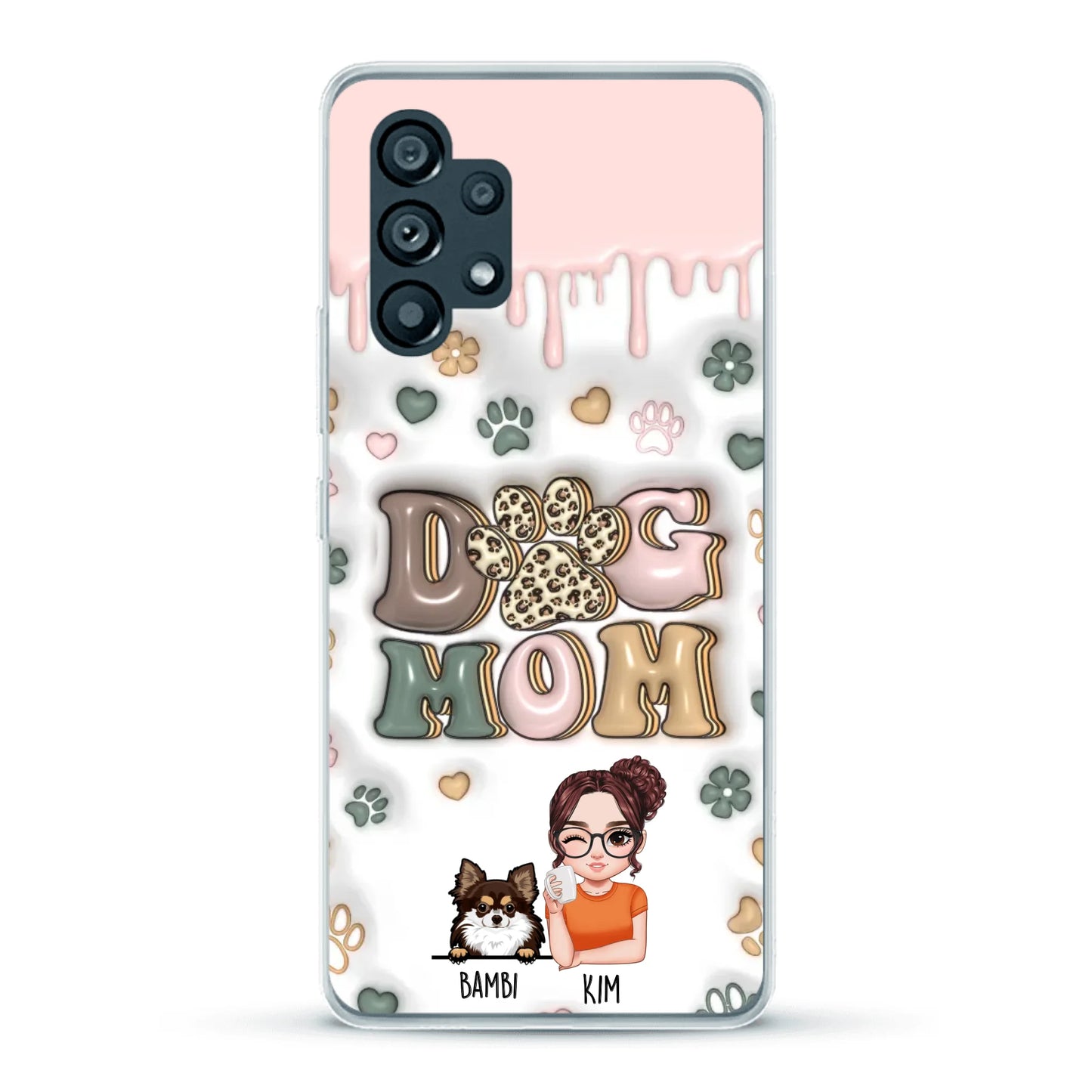 Petmom (3D Optik) - Individuelle Handyhülle