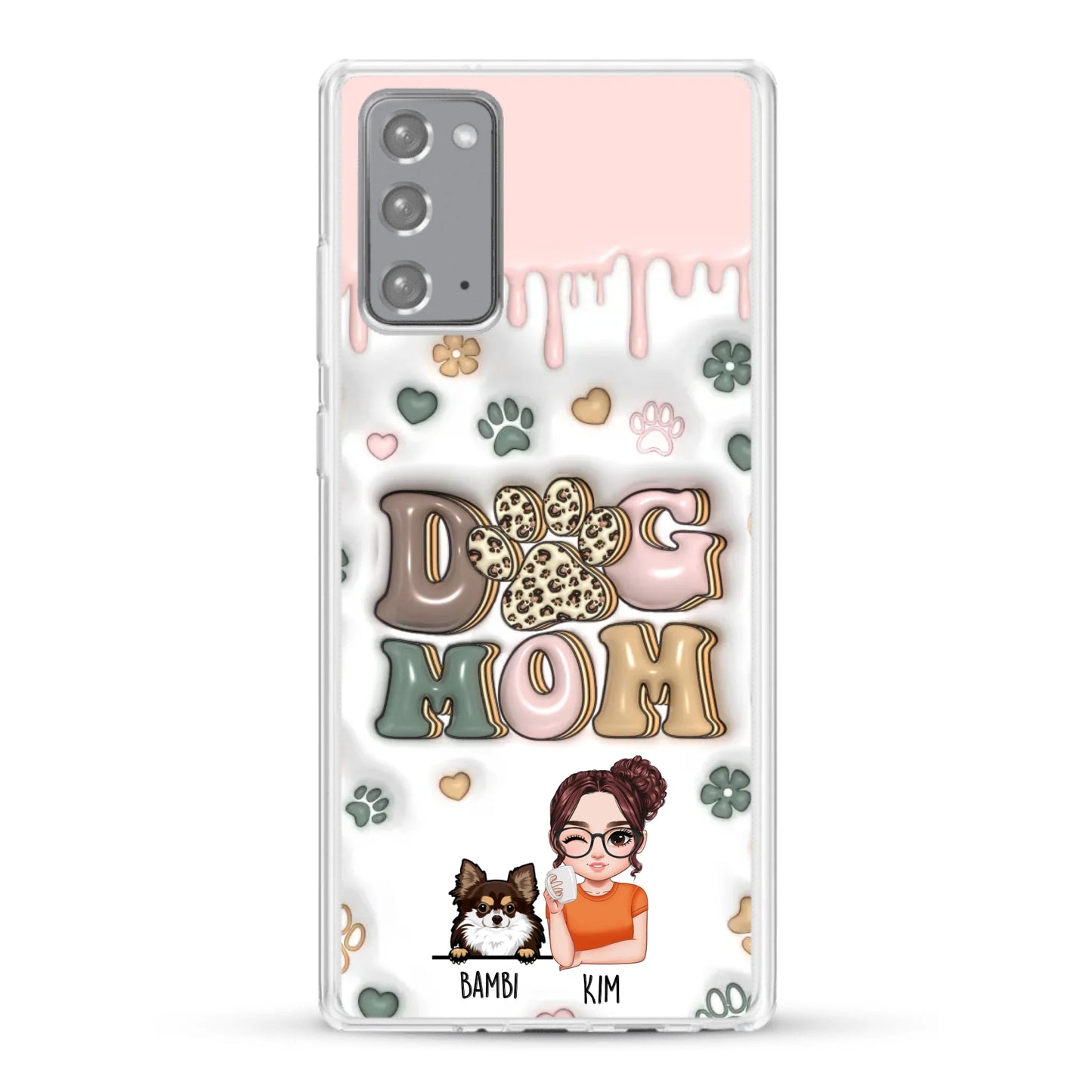 Petmom (3D Optik) - Individuelle Handyhülle