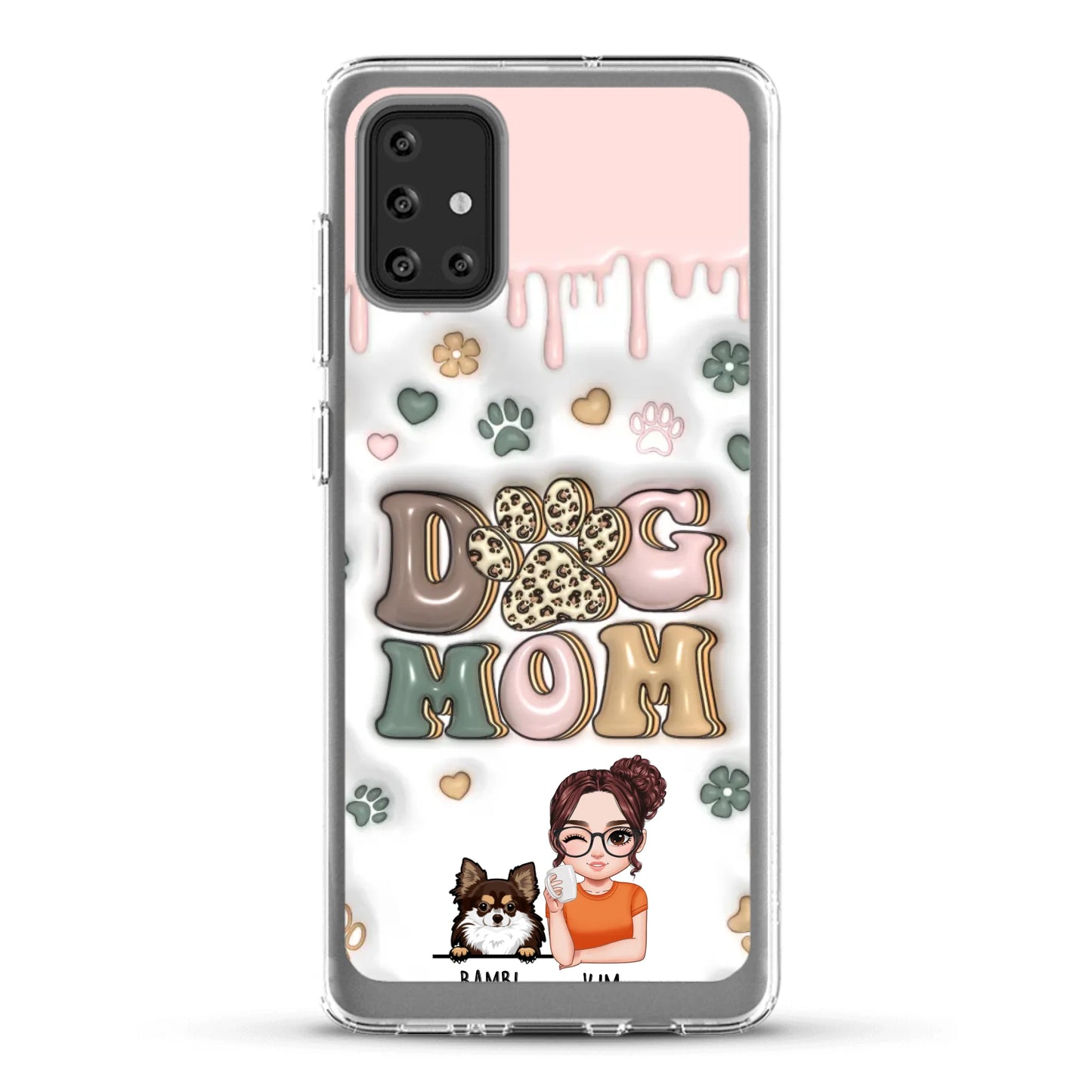 Petmom (3D Optik) - Individuelle Handyhülle