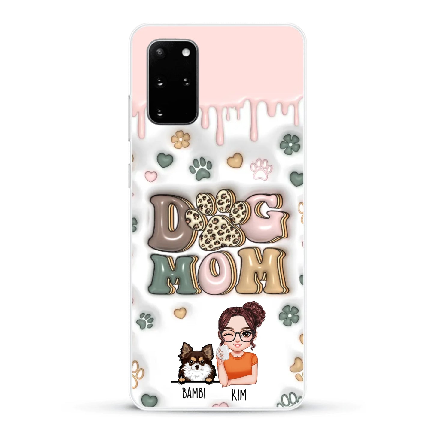 Petmom (3D Optik) - Individuelle Handyhülle