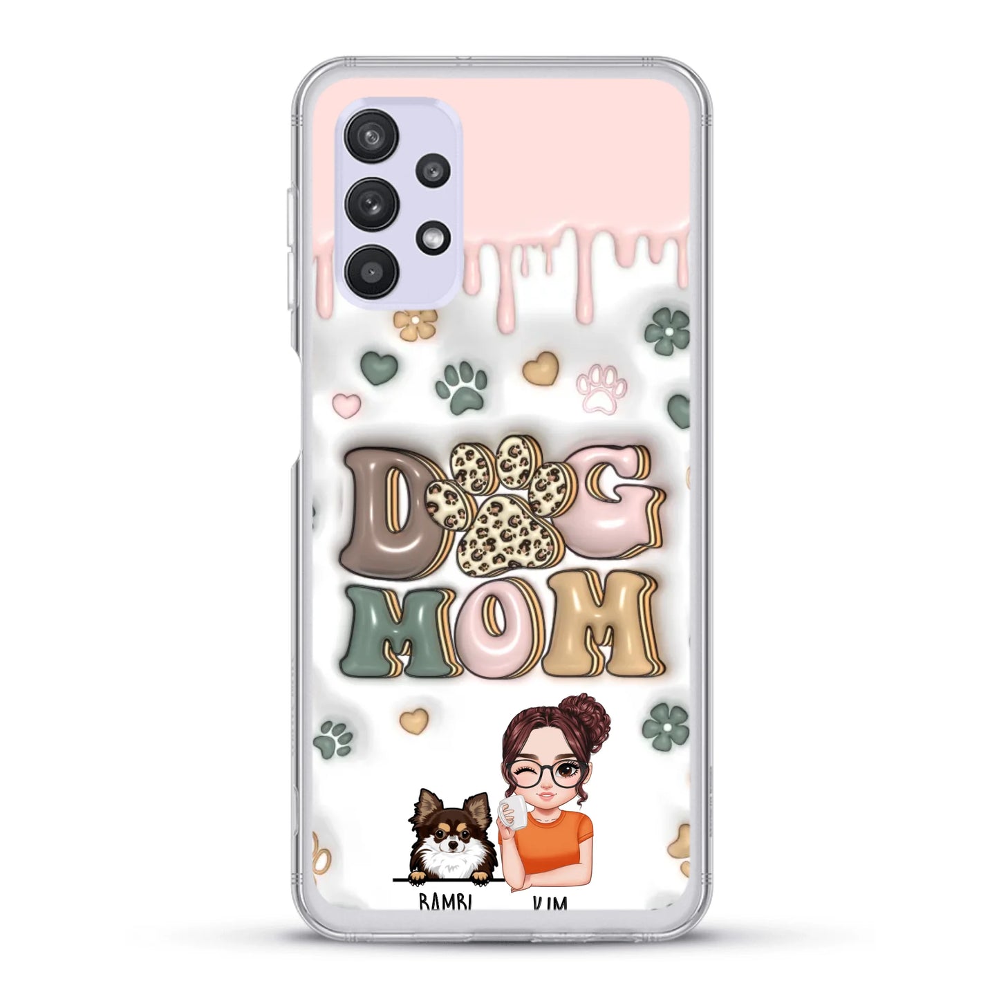 Petmom (3D Optik) - Individuelle Handyhülle