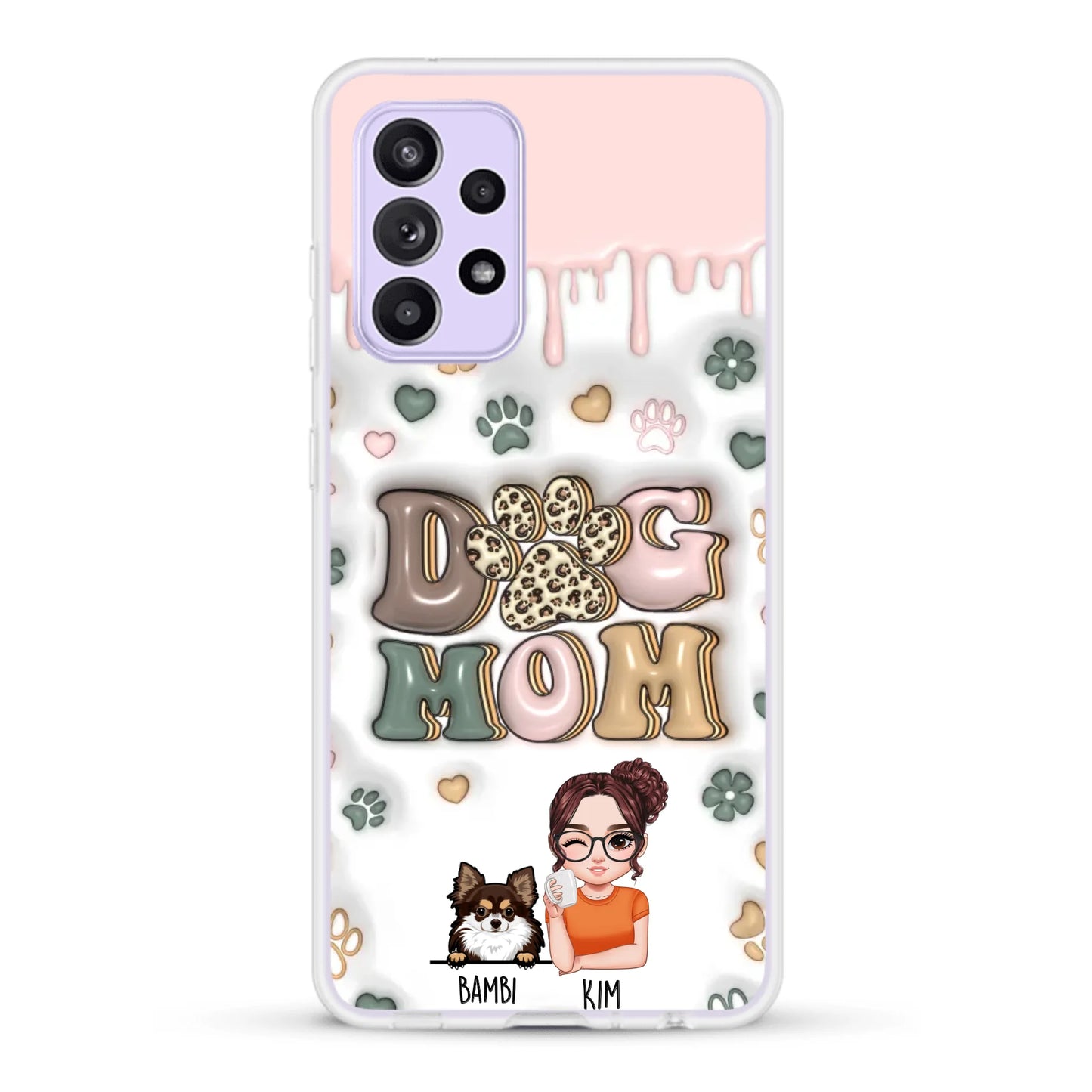 Petmom (3D Optik) - Individuelle Handyhülle