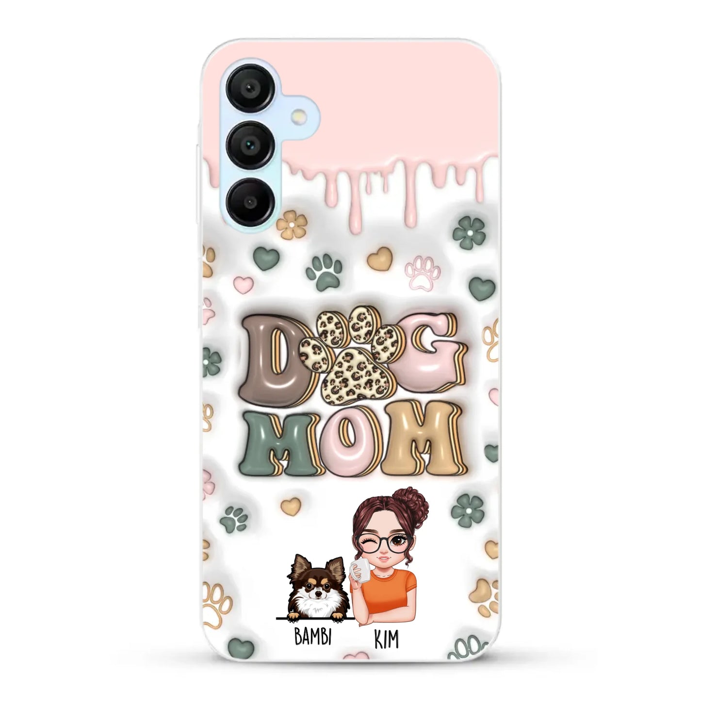 Petmom (3D Optik) - Individuelle Handyhülle