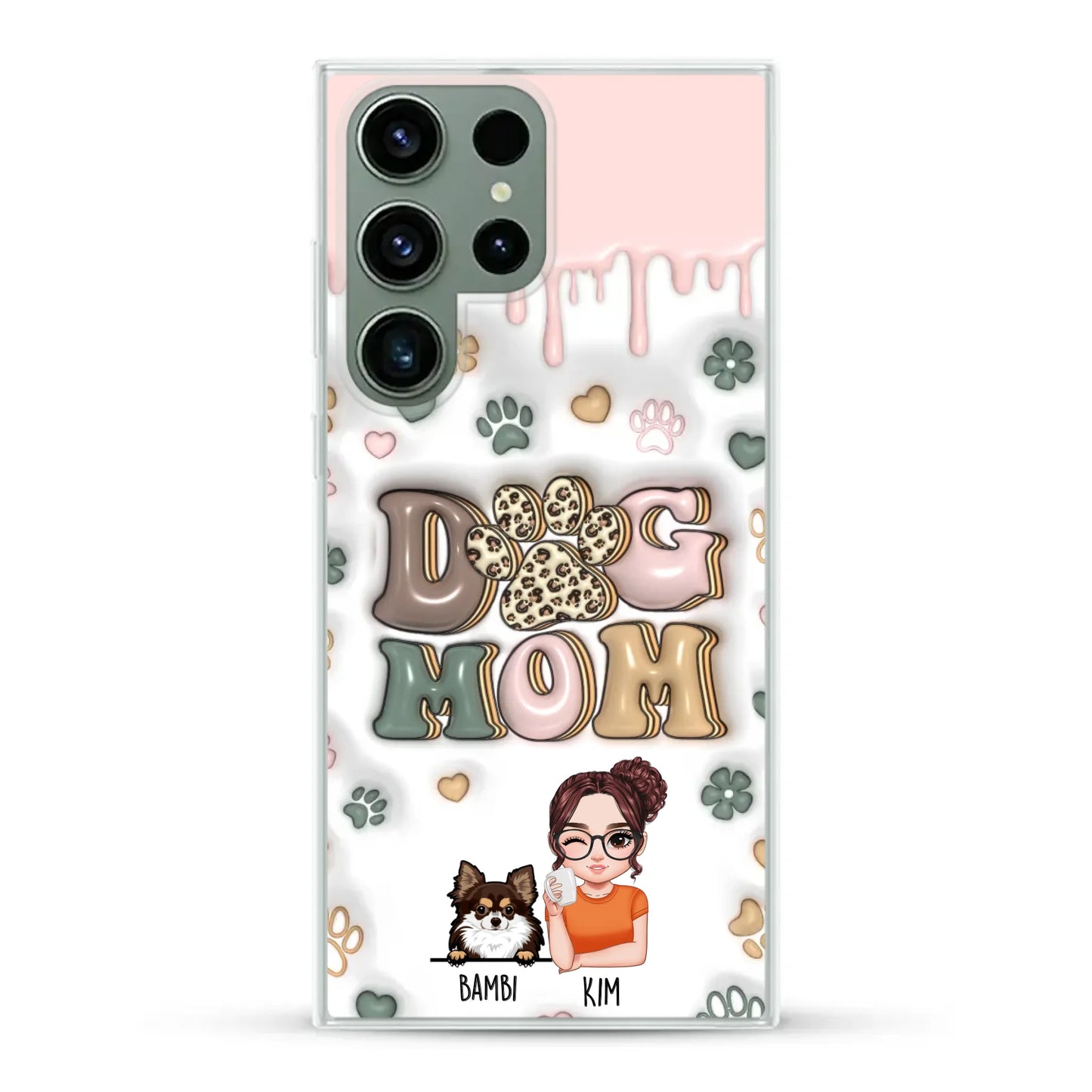 Petmom (3D Optik) - Individuelle Handyhülle