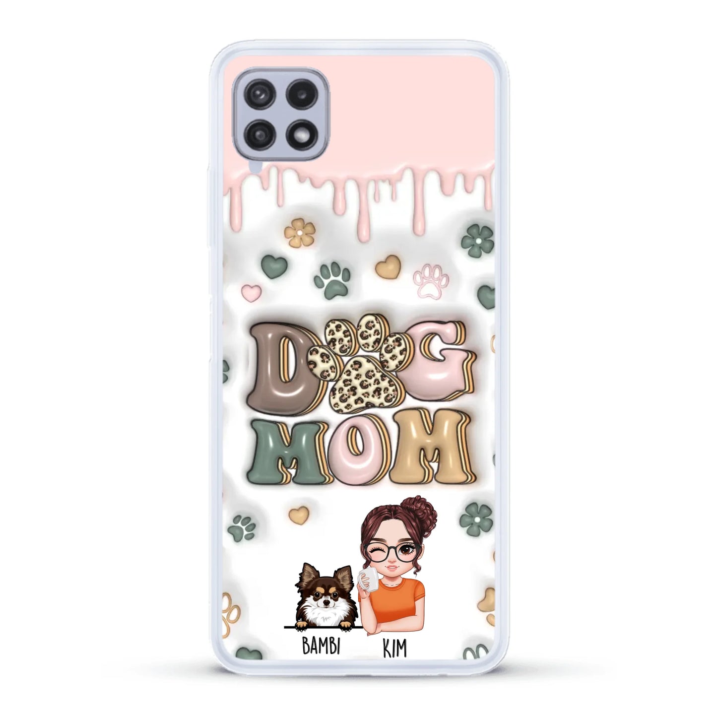 Petmom (3D Optik) - Individuelle Handyhülle