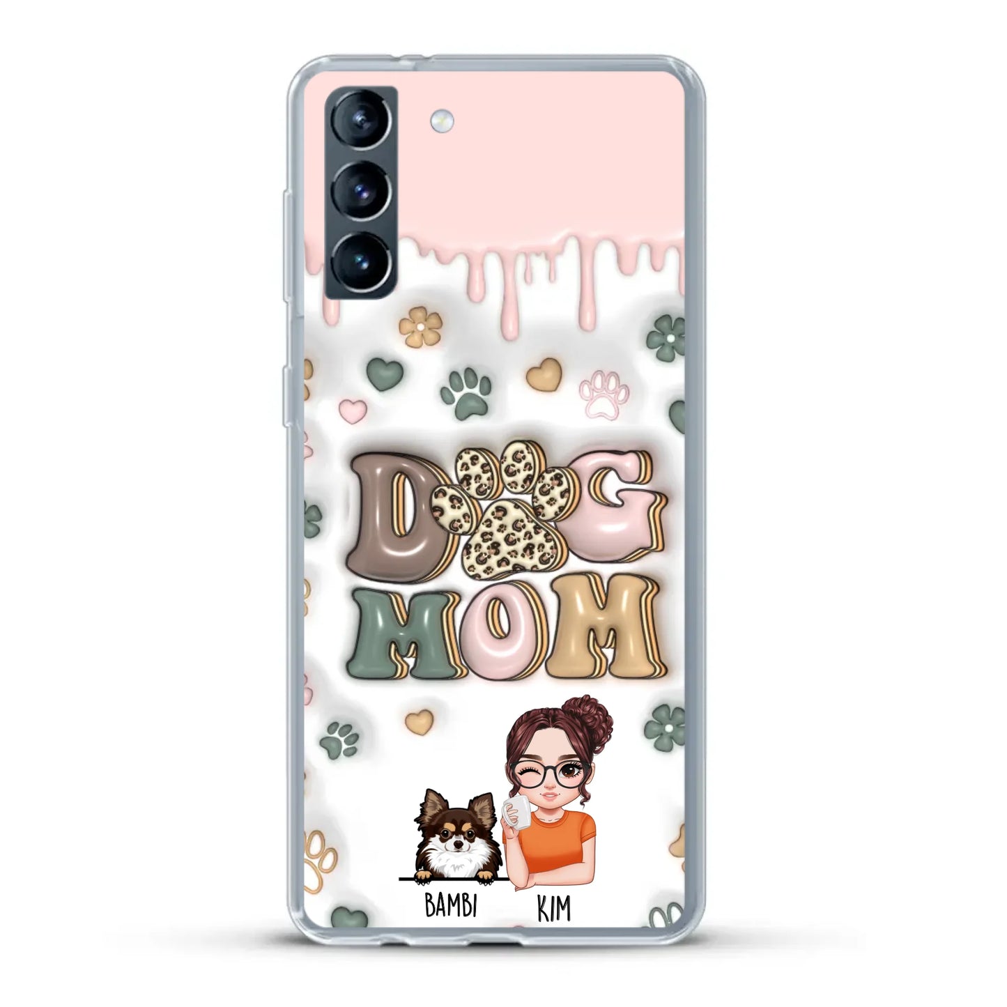 Petmom (3D Optik) - Individuelle Handyhülle
