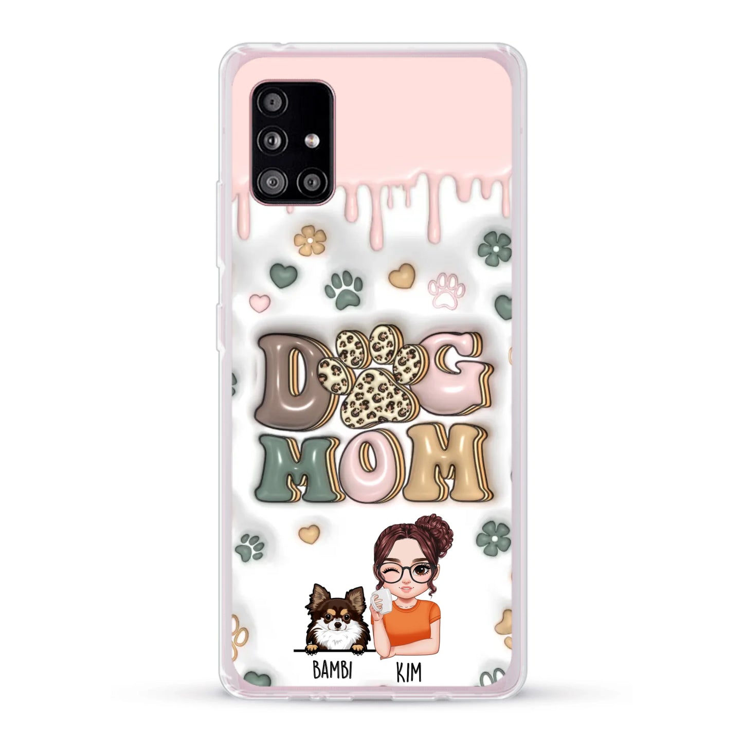 Petmom (3D Optik) - Individuelle Handyhülle