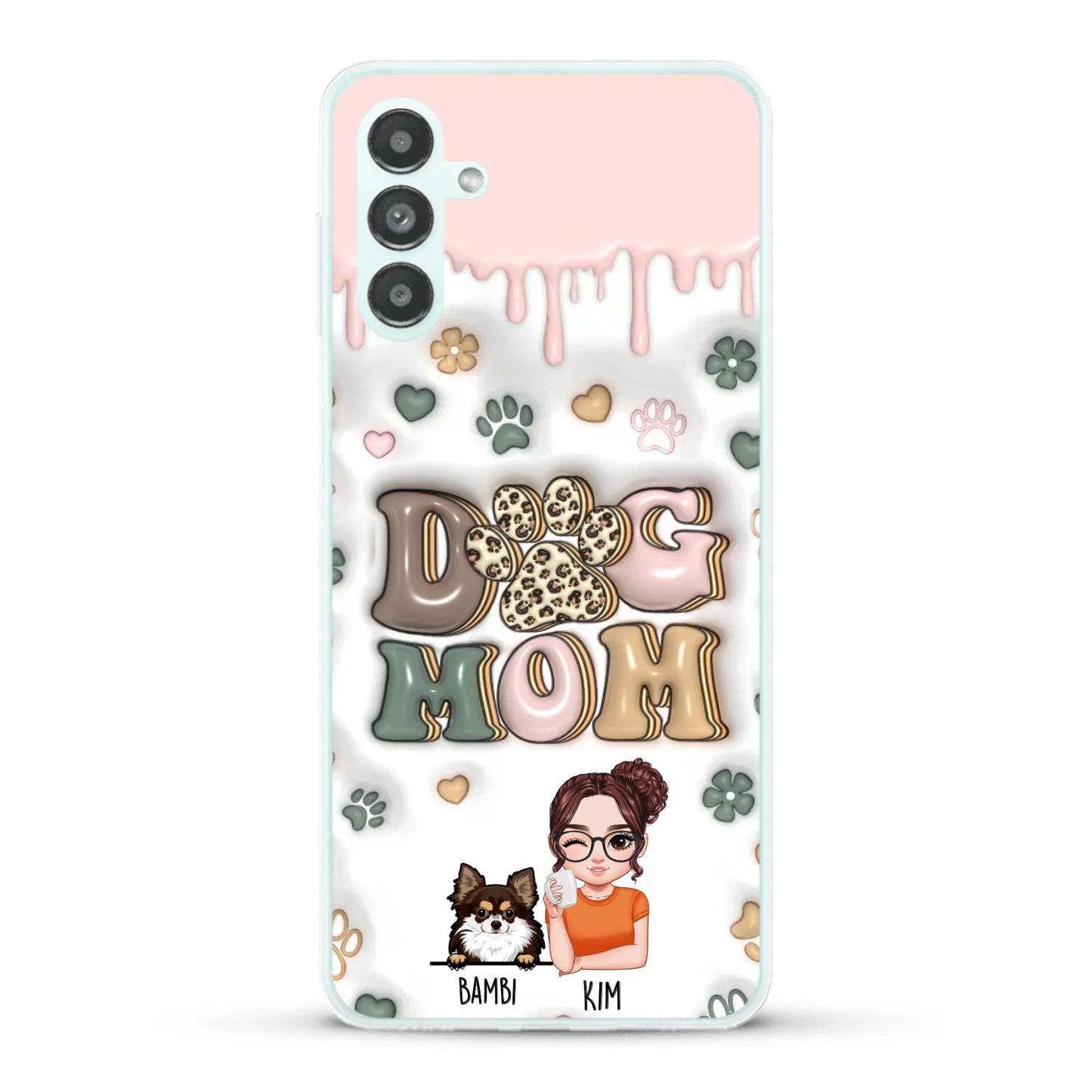 Petmom (3D Optik) - Individuelle Handyhülle