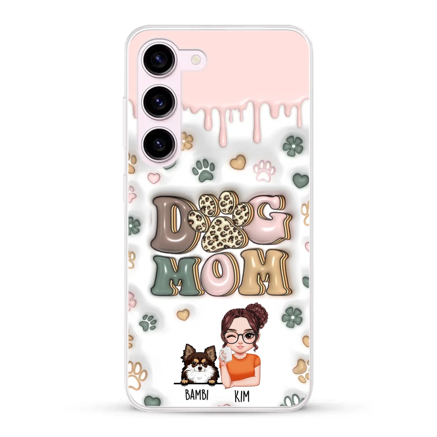 Petmom (3D Optik) - Individuelle Handyhülle