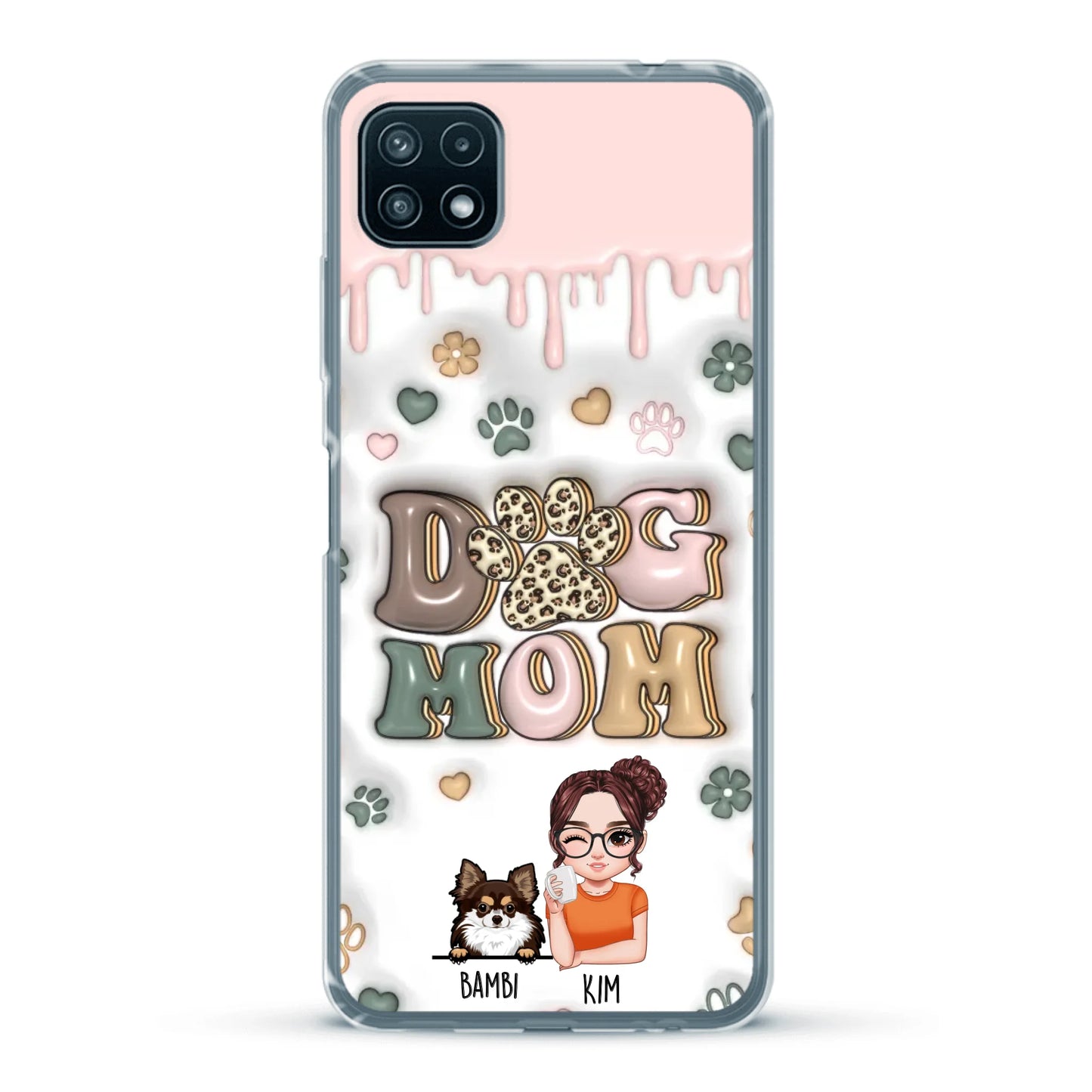 Petmom (3D Optik) - Individuelle Handyhülle